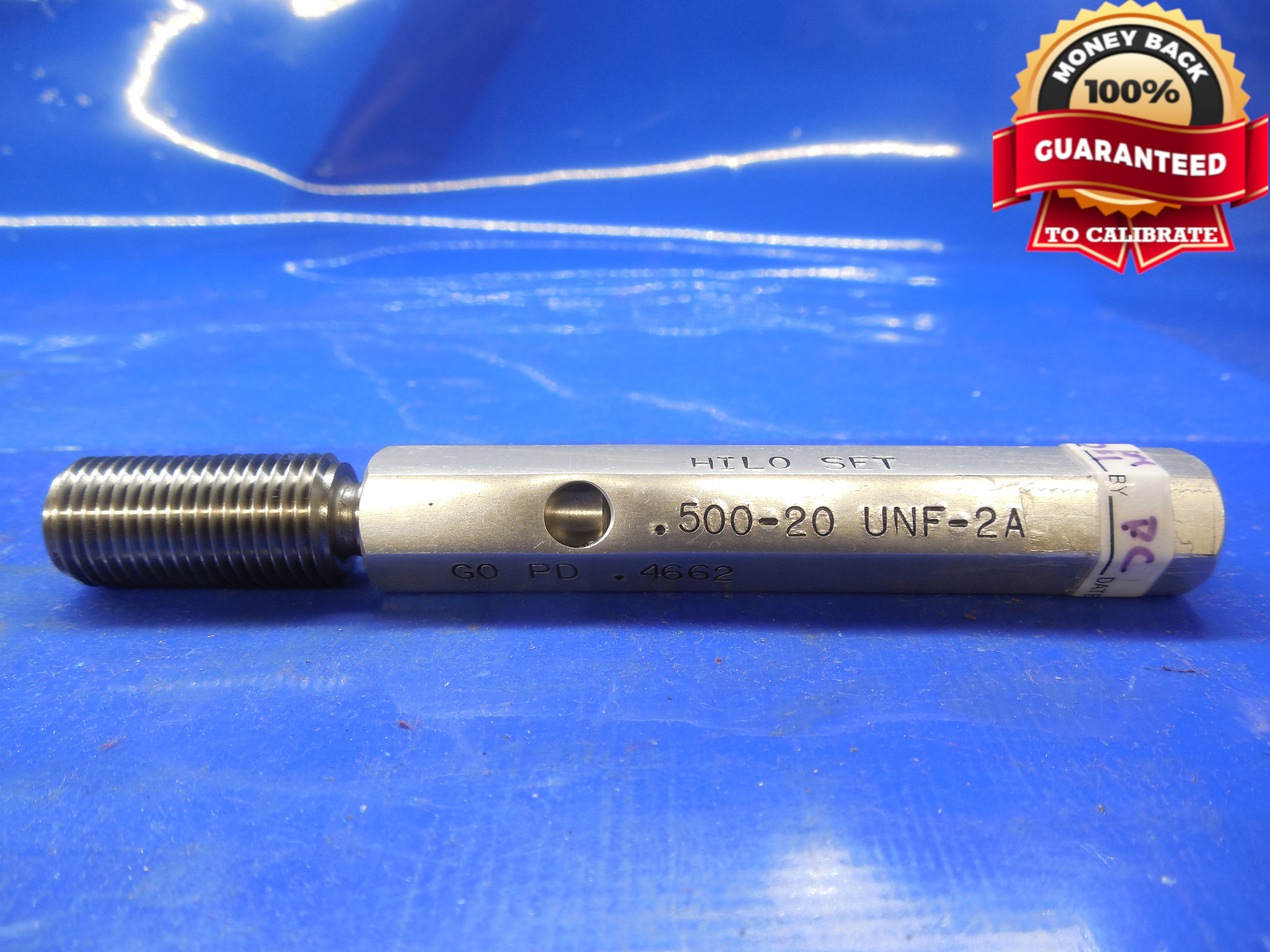 1 2 Unf 2a Hilo Set Thread Plug Gage 5 Go Only P D 4662 1 2 Unf 2a Tool Ebay