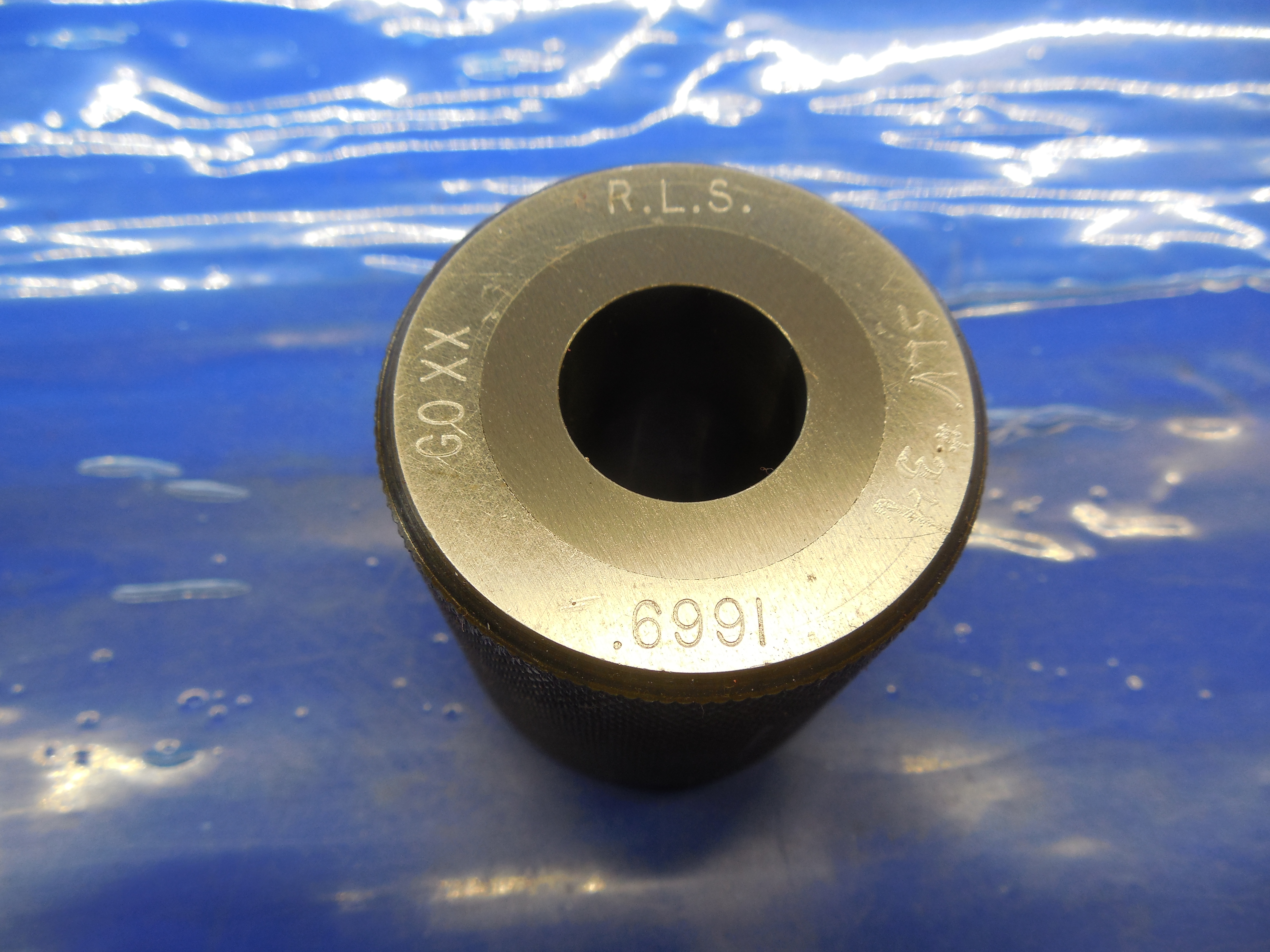 .6991 CLASS XX MASTER PLAIN BORE RING GAGE .6875 +.0116 OVERSIZE 11/16