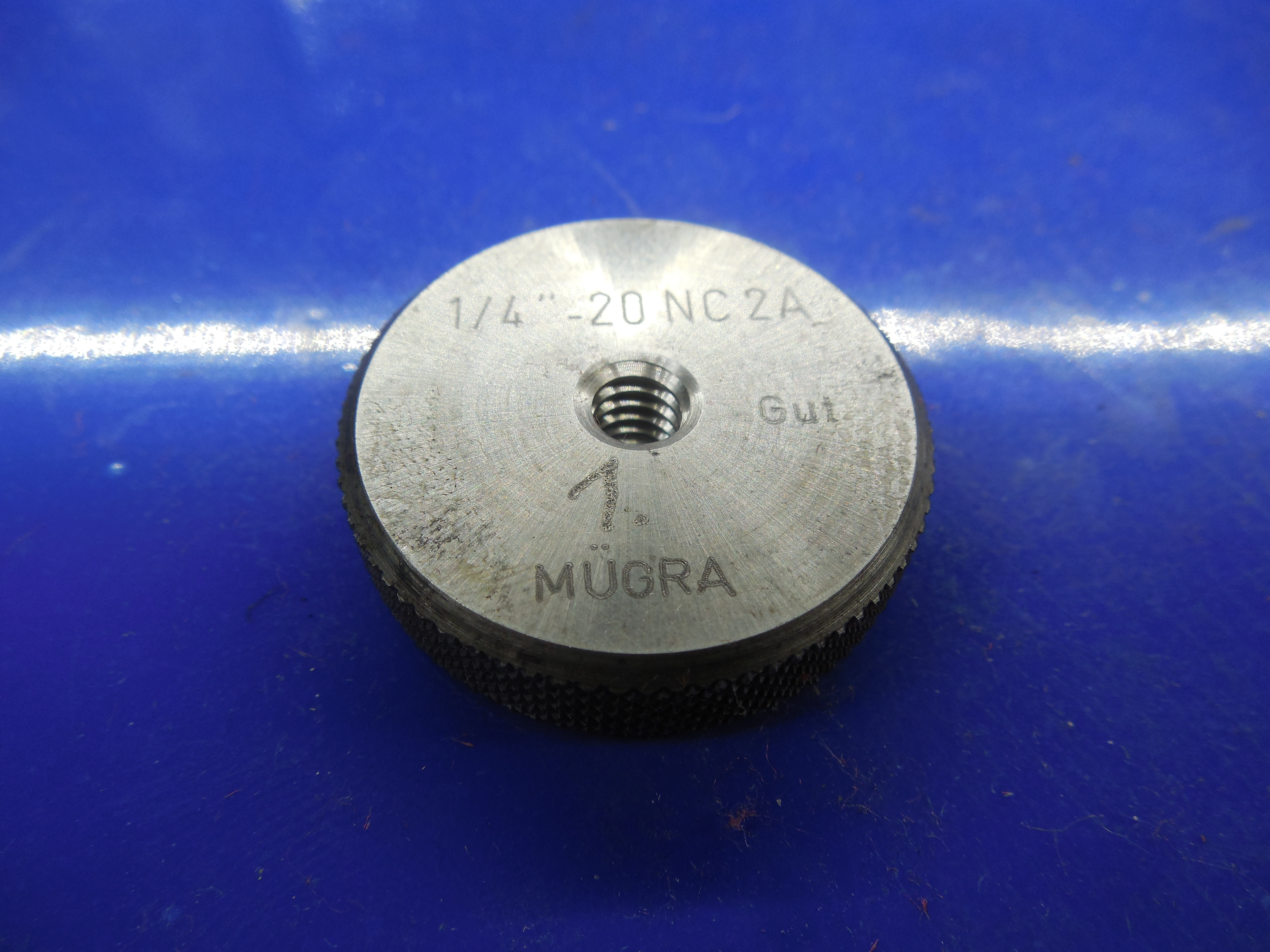 Budget 1 4 Nc 2a Solid Thread Ring Gage 25 1 4 Unc 2a Quality Inspection Ebay