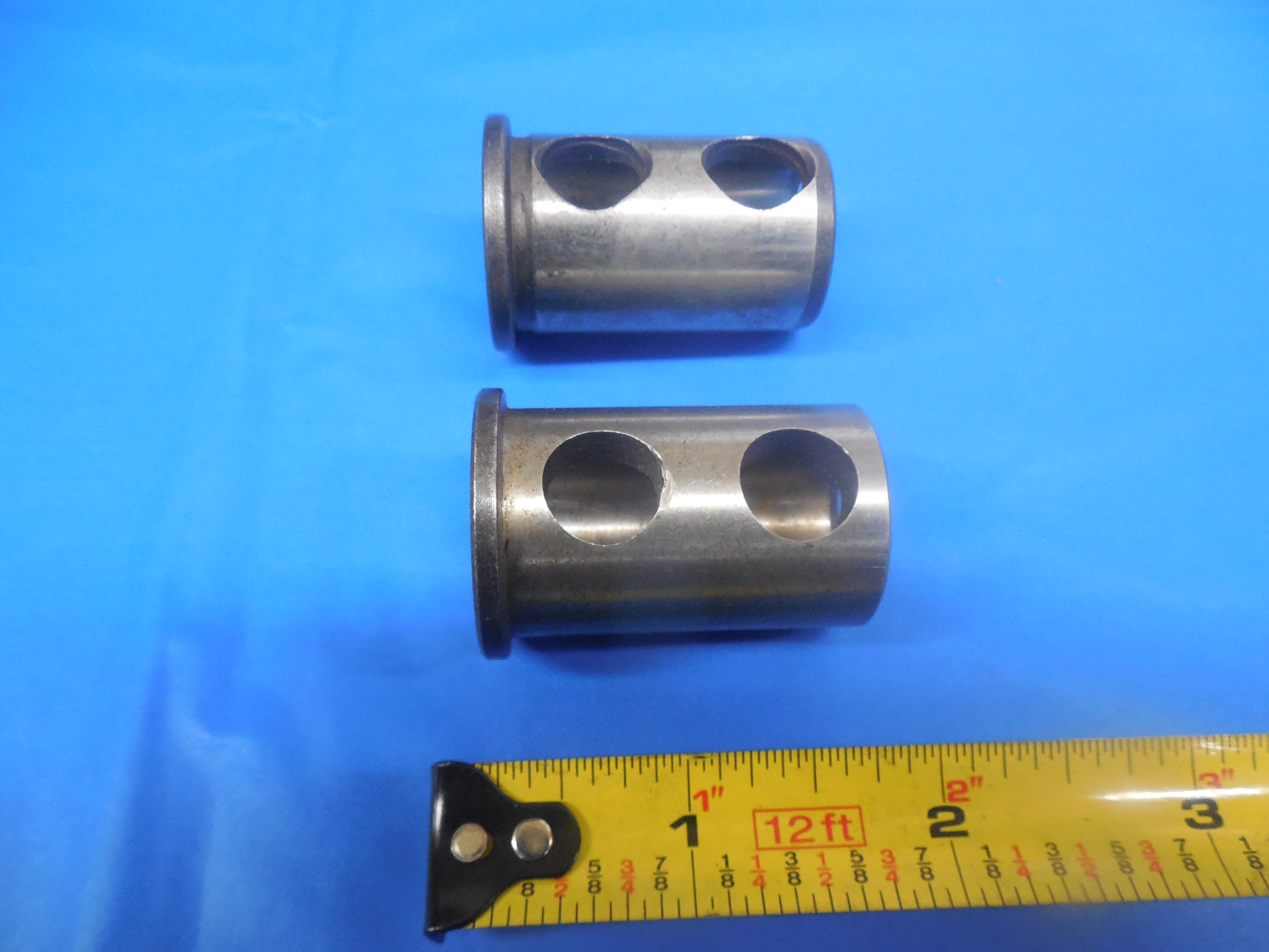 2pcs CNC LATHE BORING BAR BUSHINGS 1" O.D. X 111/16" LONG ( 2 )12 mm