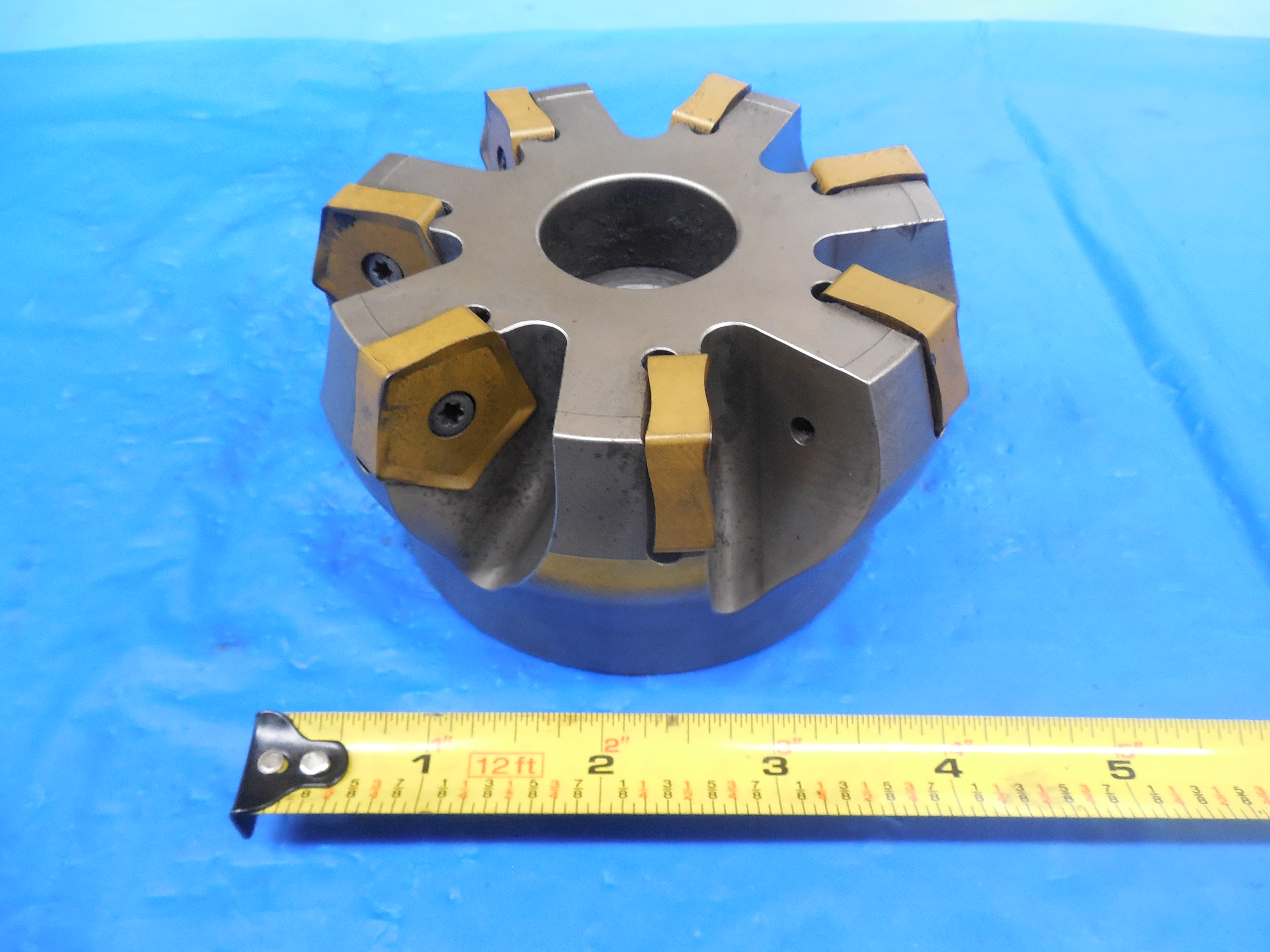 INGERSOLL DM5Q04R01 FACE MILL INDEXABLE INSERT 11/2" PILOT 5/8" KEYS