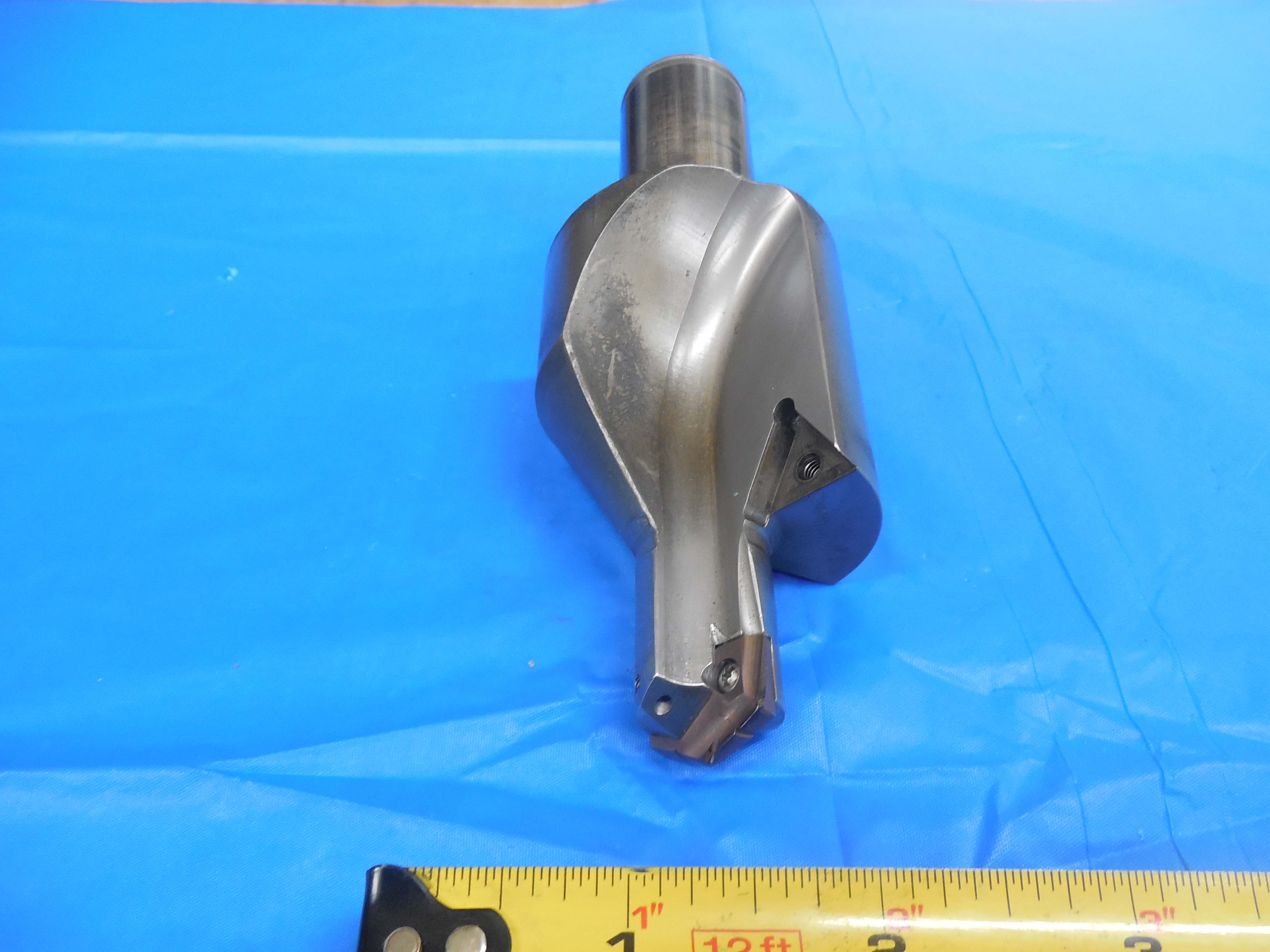 AMEC SPADE DRILL WITH 3/4" INSERT IN IT & 1" DIAMETER SHANK COUNTERBORE