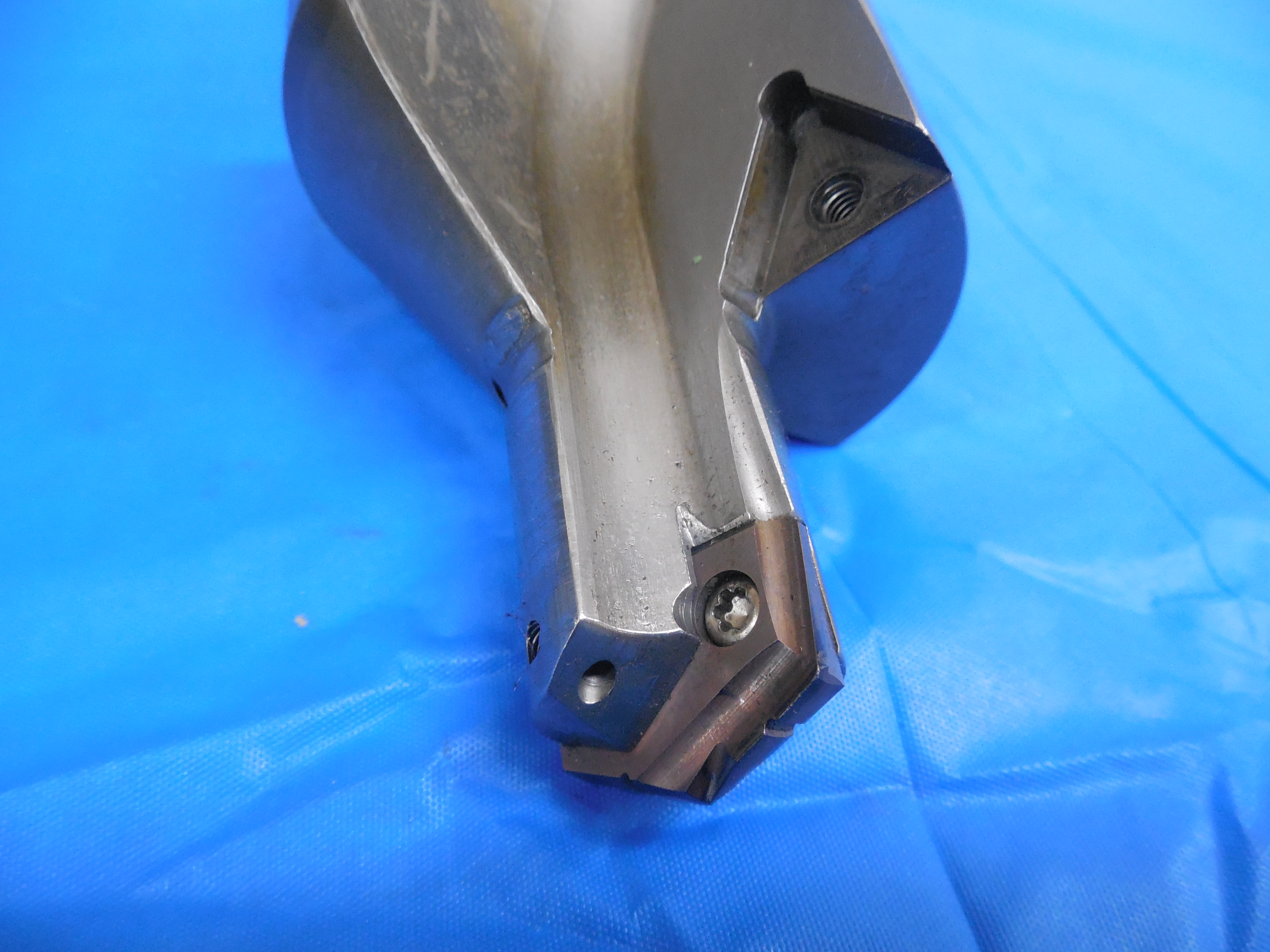 AMEC SPADE DRILL WITH 3/4" INSERT IN IT & 1" DIAMETER SHANK COUNTERBORE