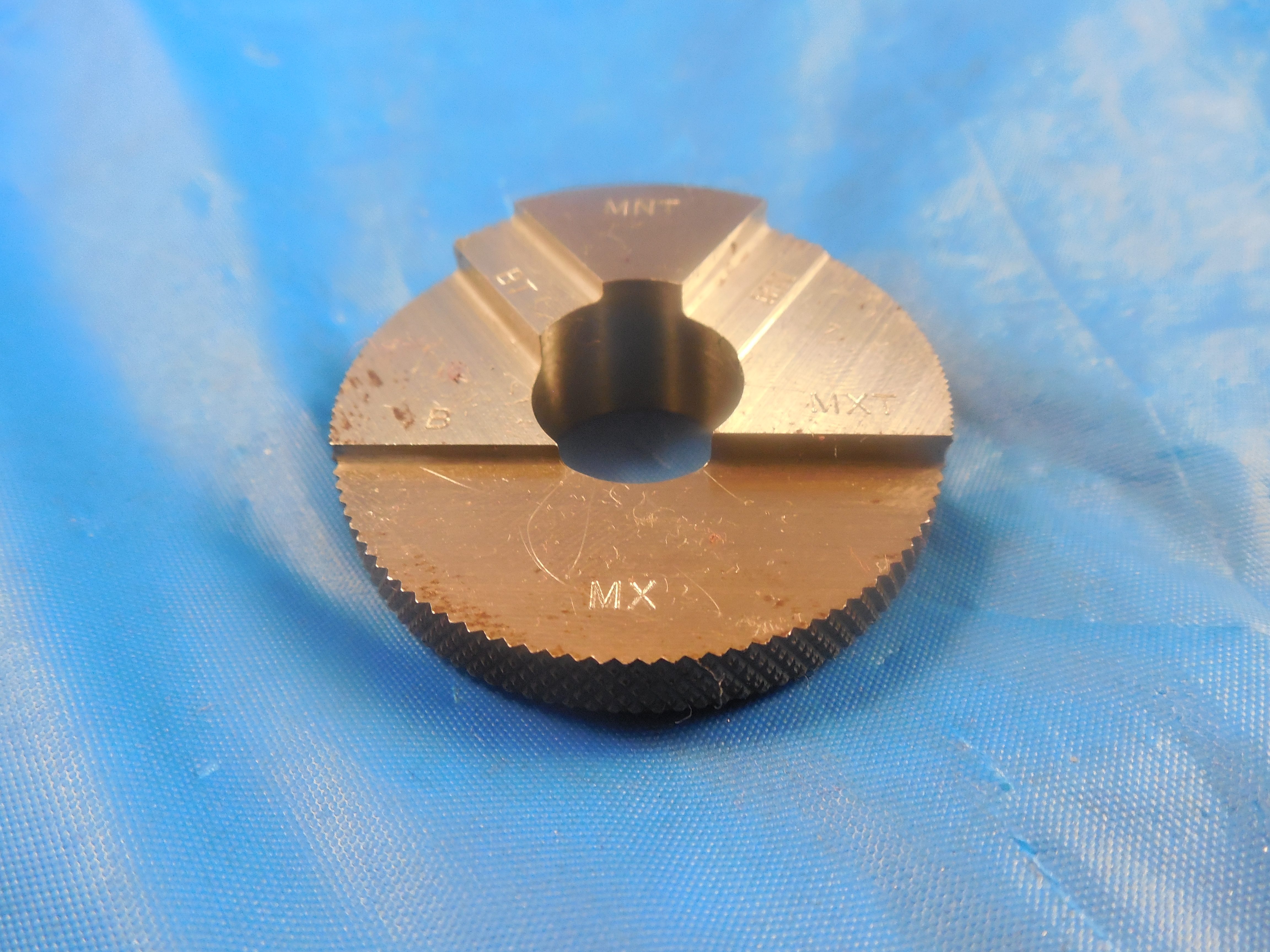 1/4 18 ANPT 6 STEP PIPE THREAD RING GAGE .25 A.N.P.T. 6STEP CREST