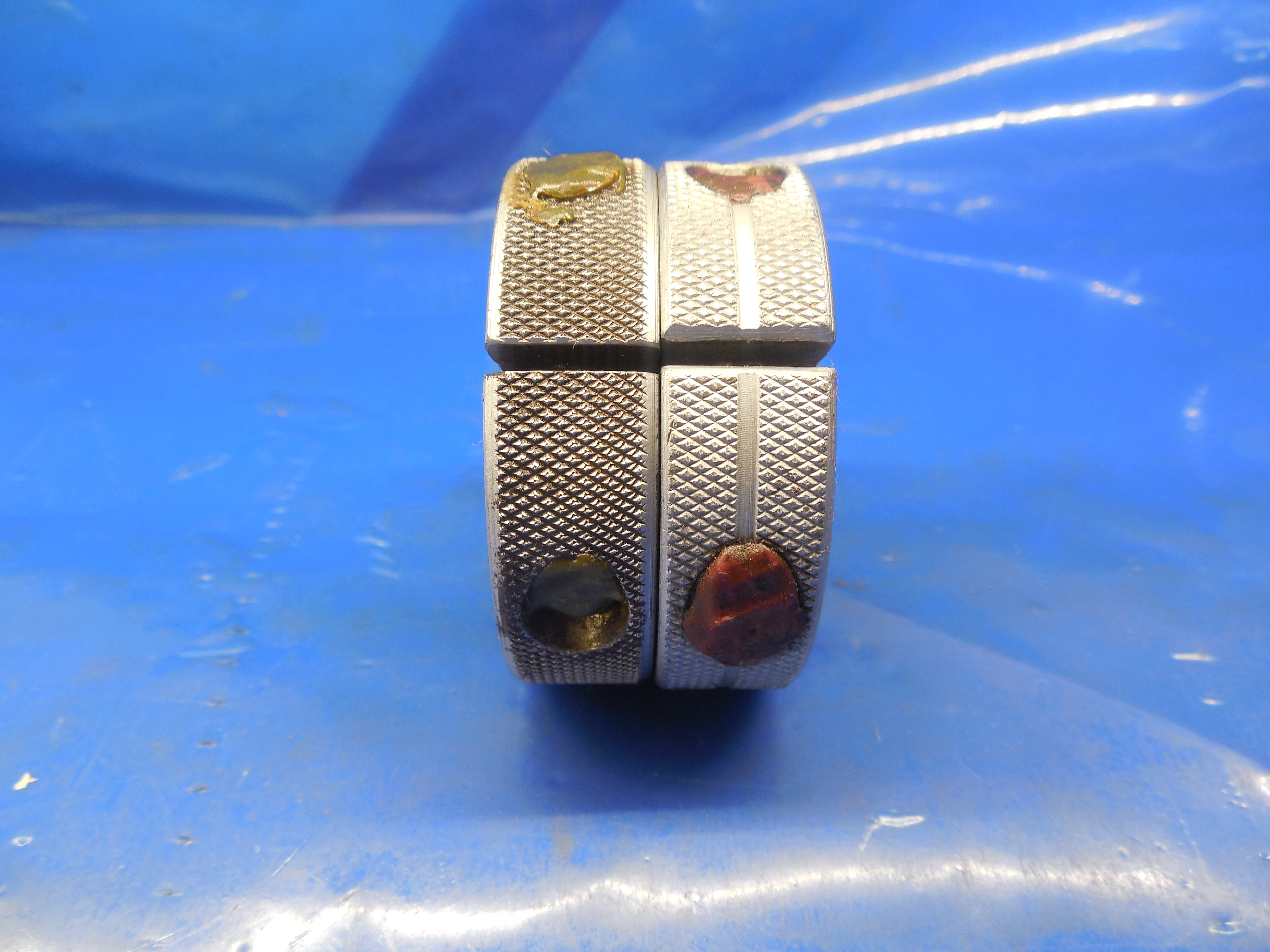 9/16 18 UNF 2A THREAD RING GAGES .5625 GO NO GO P.D.'S = .5250 & .5205