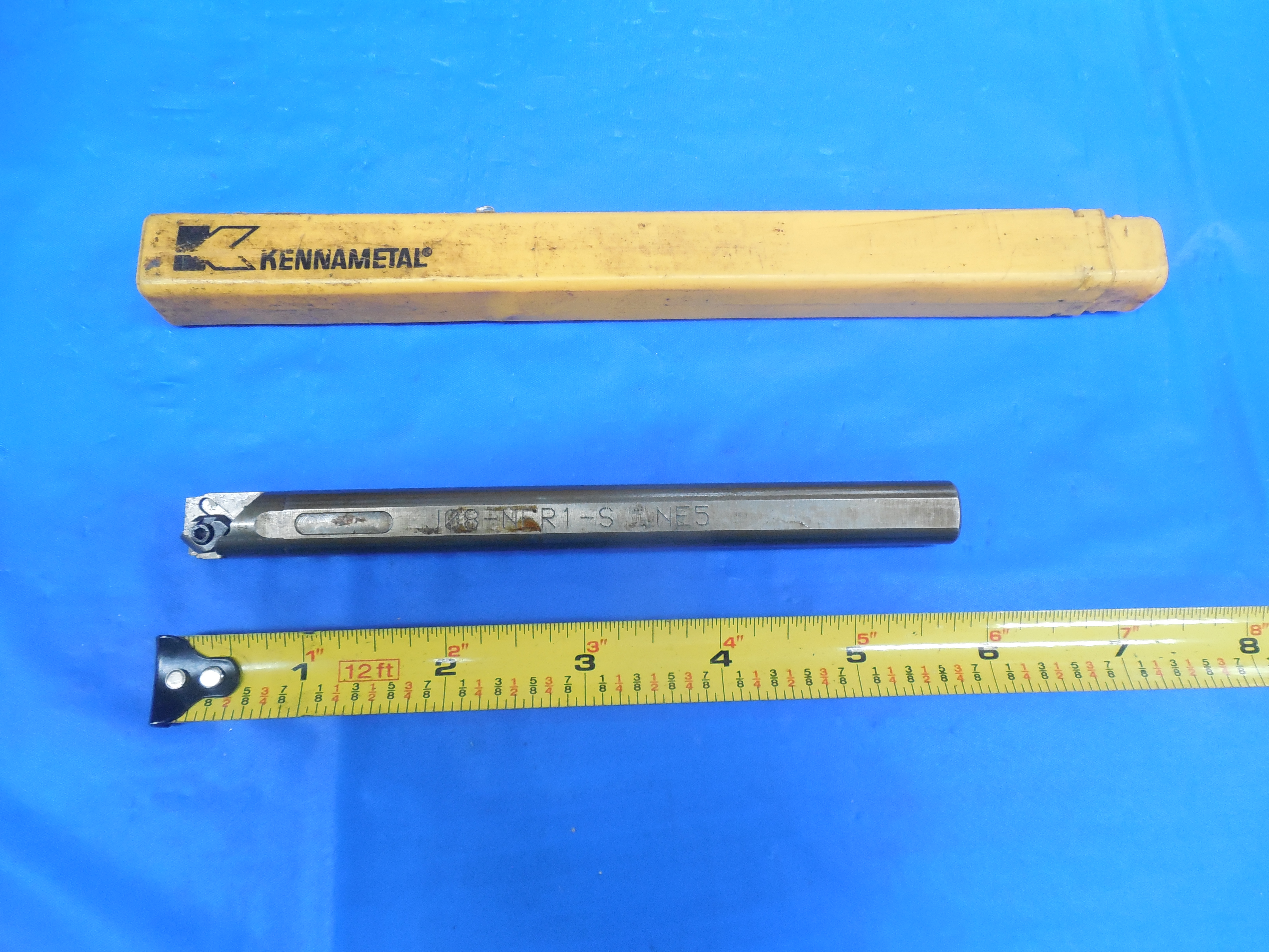 KENNAMETAL 1/2" SHANK DIA. SOLID CARBIDE INDEXABLE BORING BAR J08NER1