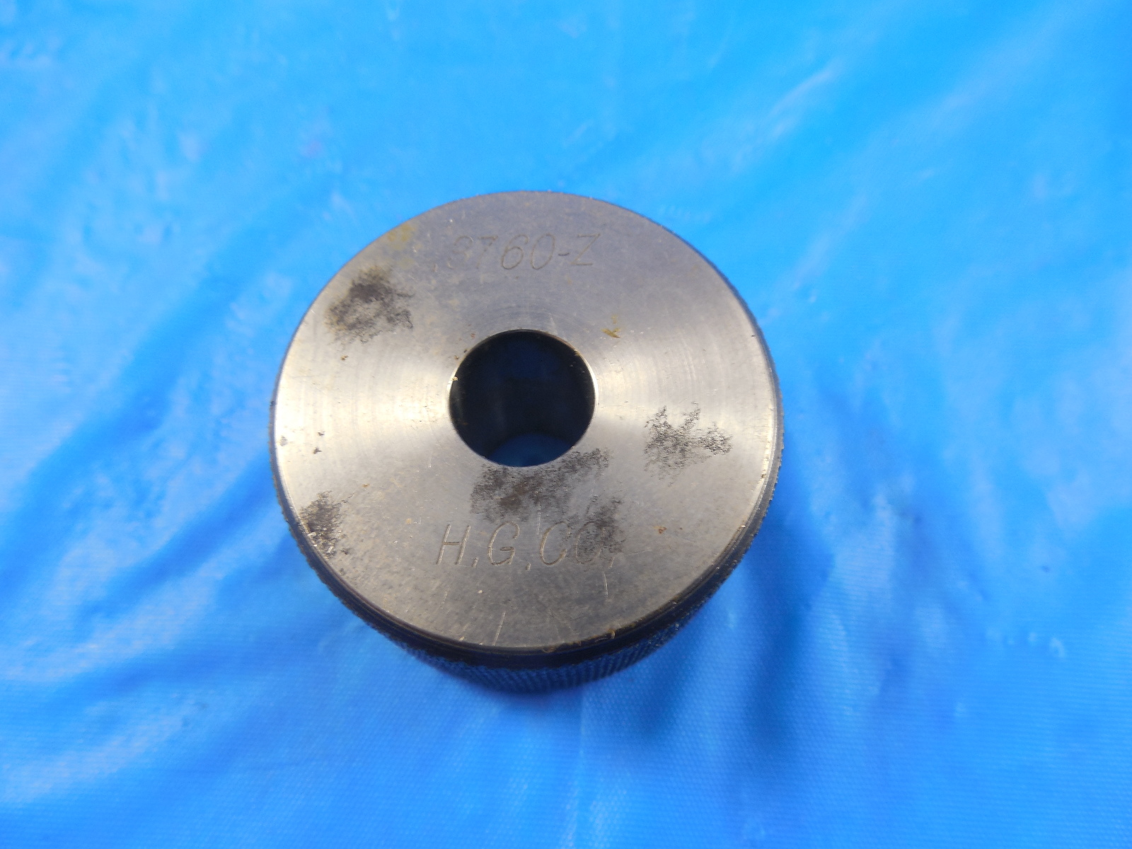 .3760 SMOOTH PLAIN BORE RING GAGE .375 + .001 OVERSIZE 3/8 CLASS Z