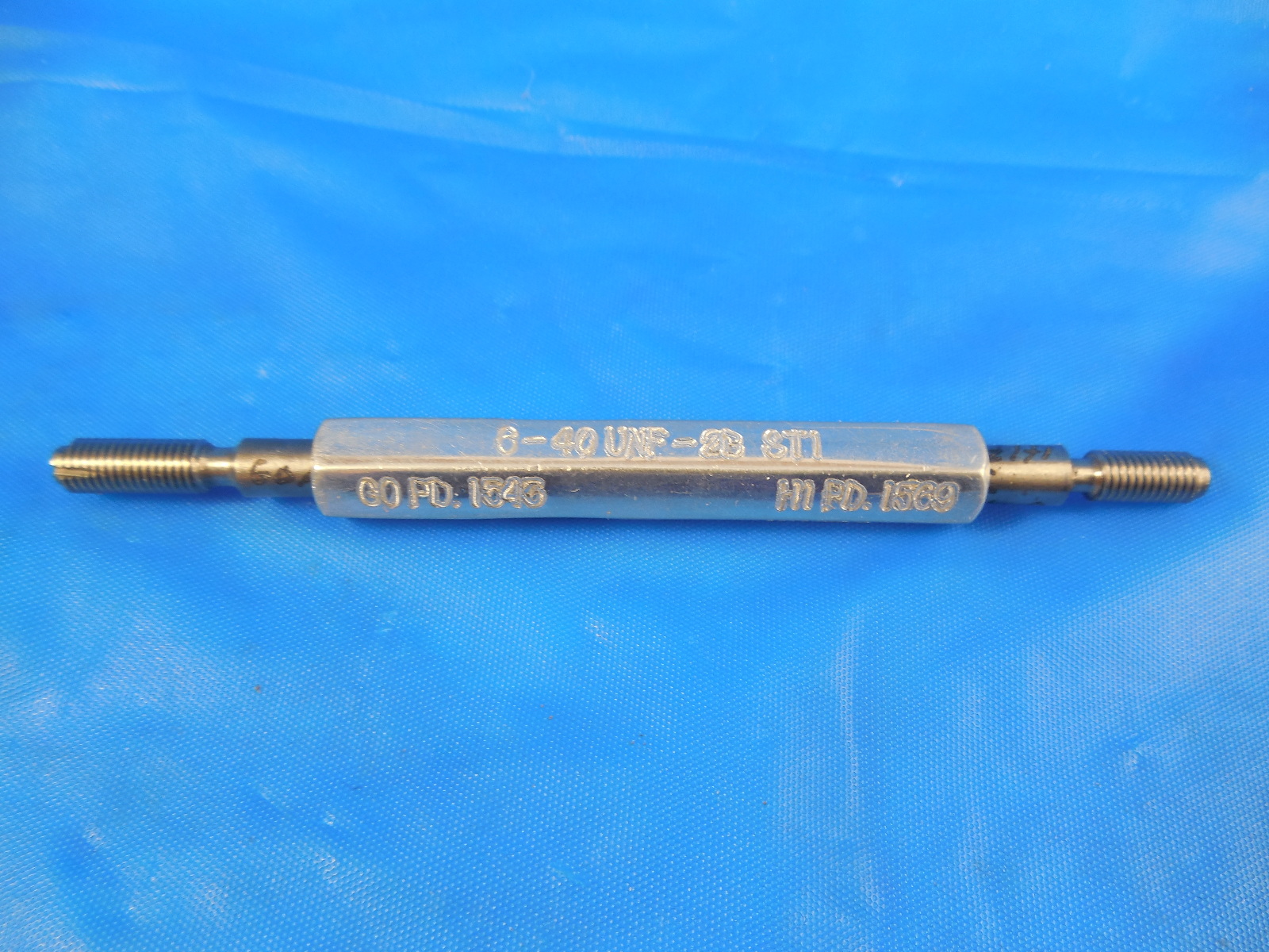 NEW 6 40 UNF 3B STI HELICOIL THREAD PLUG GAGE #6 .138 GO NO GO PDS .1543 /& .1560