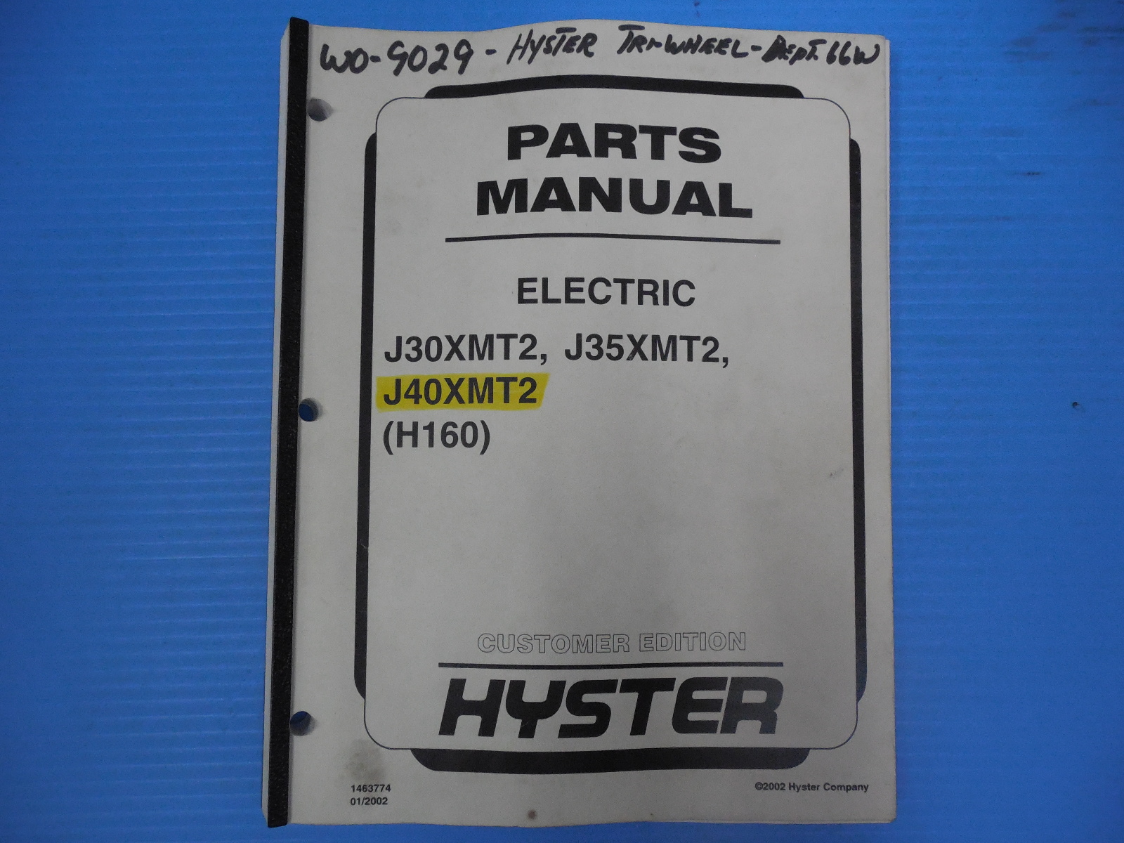... Array - hyster j40xmt2 electric lift truck parts manual specifications  rh ebay com