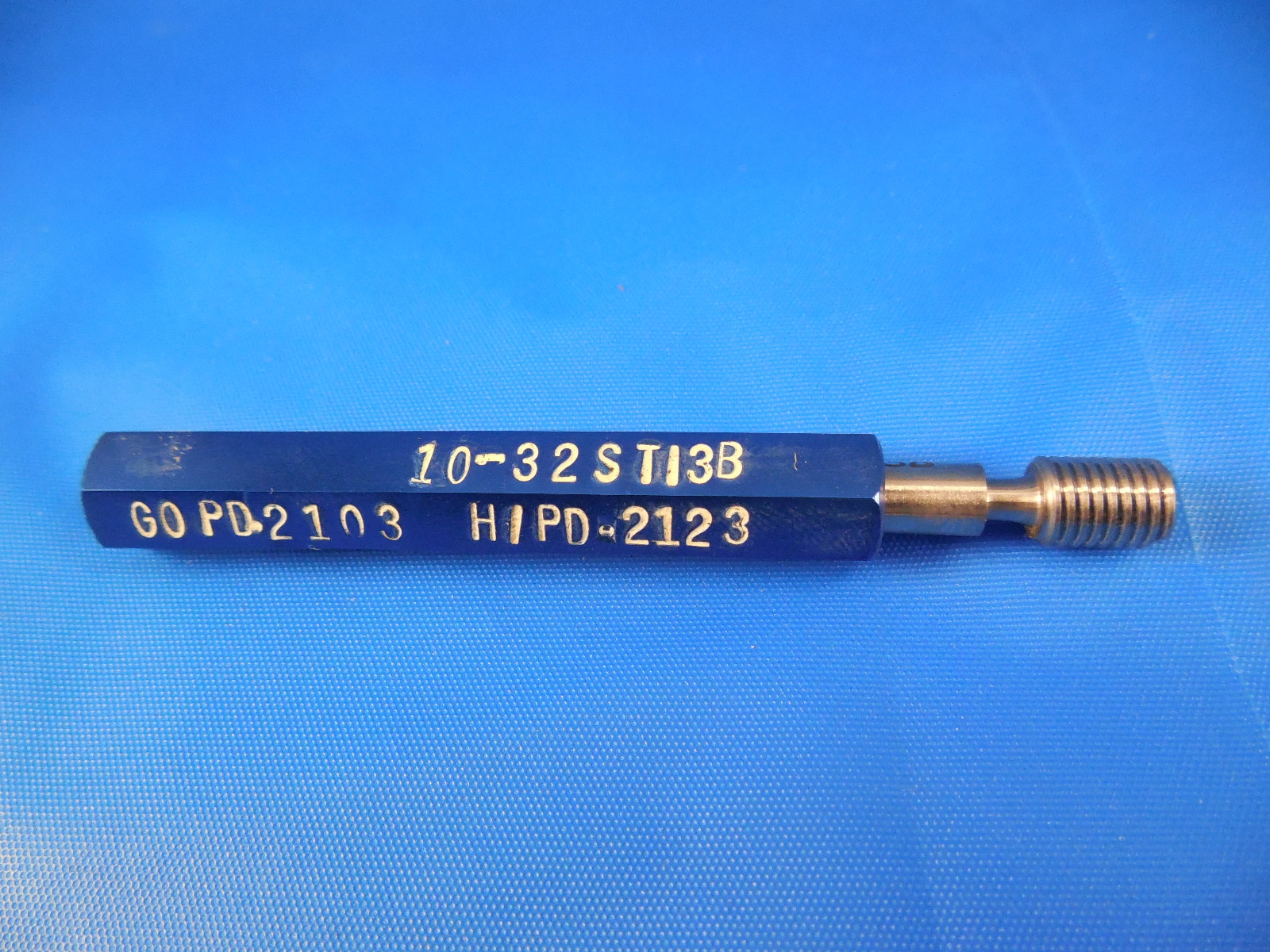 10 32 3B STI HELICOIL THREAD PLUG GAGE 10 NO GO ONLY P.D. = .2123