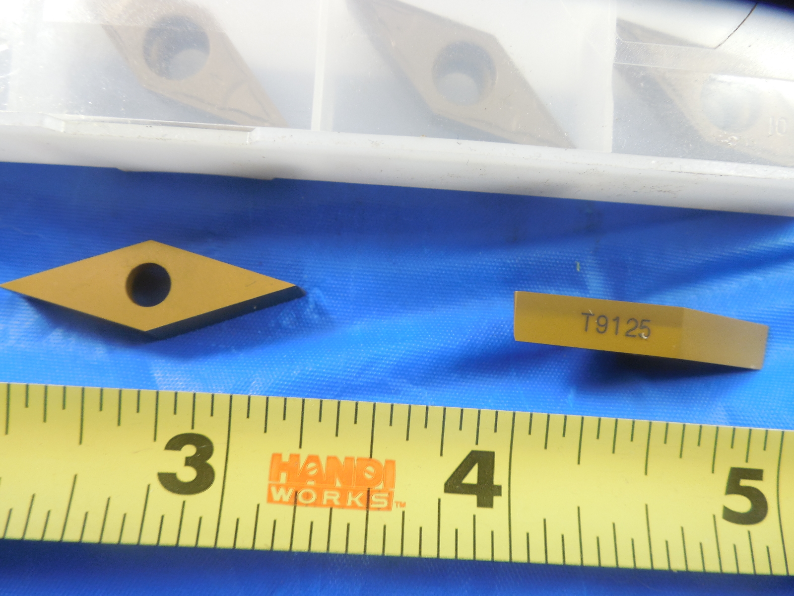 10 PCS NEW TUNGALOY VBMT 331 PS T9125 160404 CARBIDE INSERTS MACHINIST