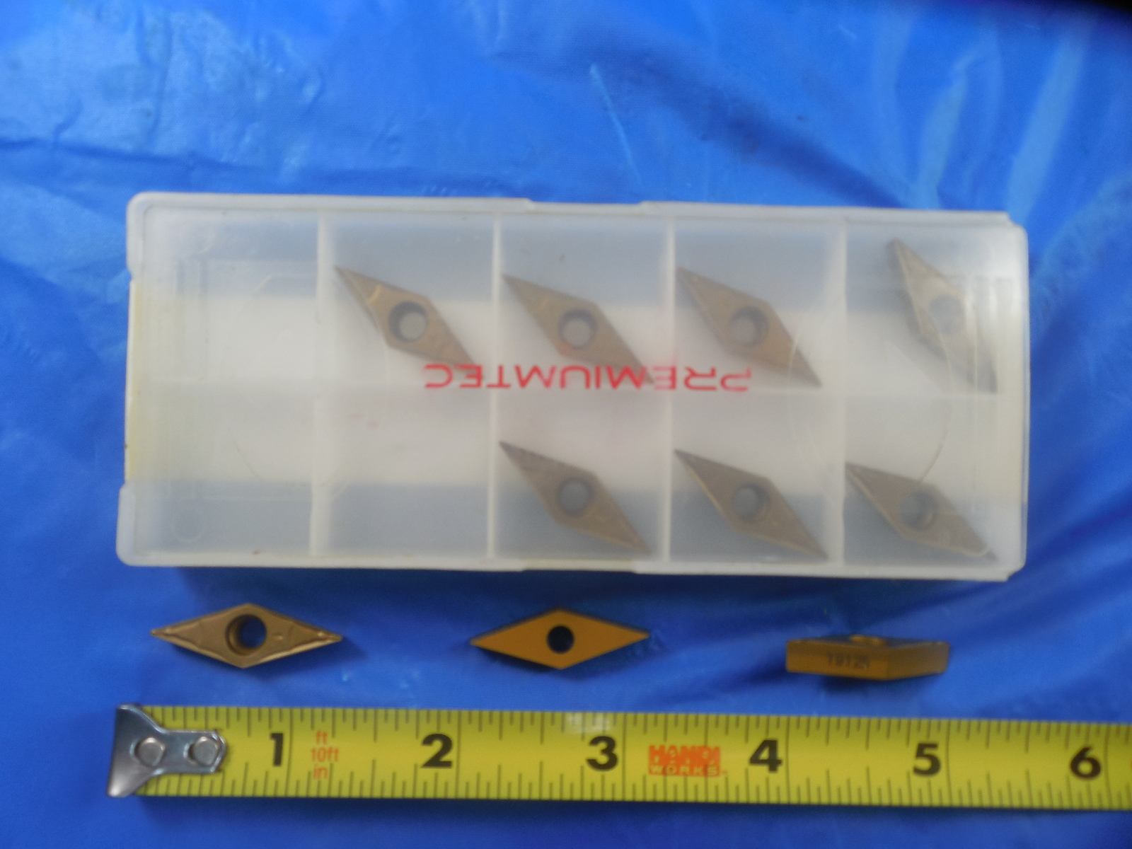 NEW SALE VNMG BORING BAR 1/" SHANK 10 CARBIDE INSERTS VBMT 331
