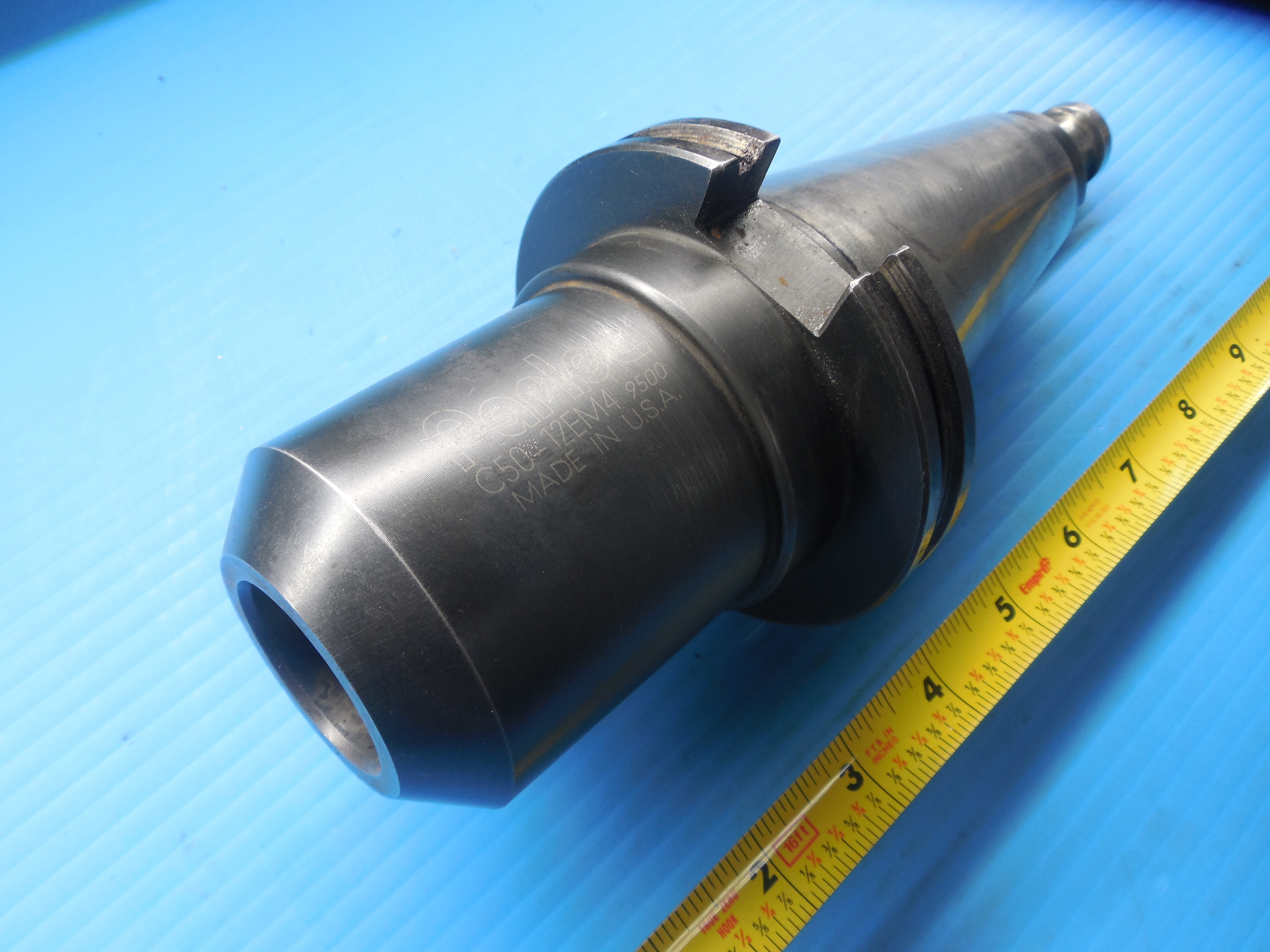 PARLEC CAT 50 1 1/4 END MILL HOLDER C50 12EM4 CNC MACHINIST SHOP