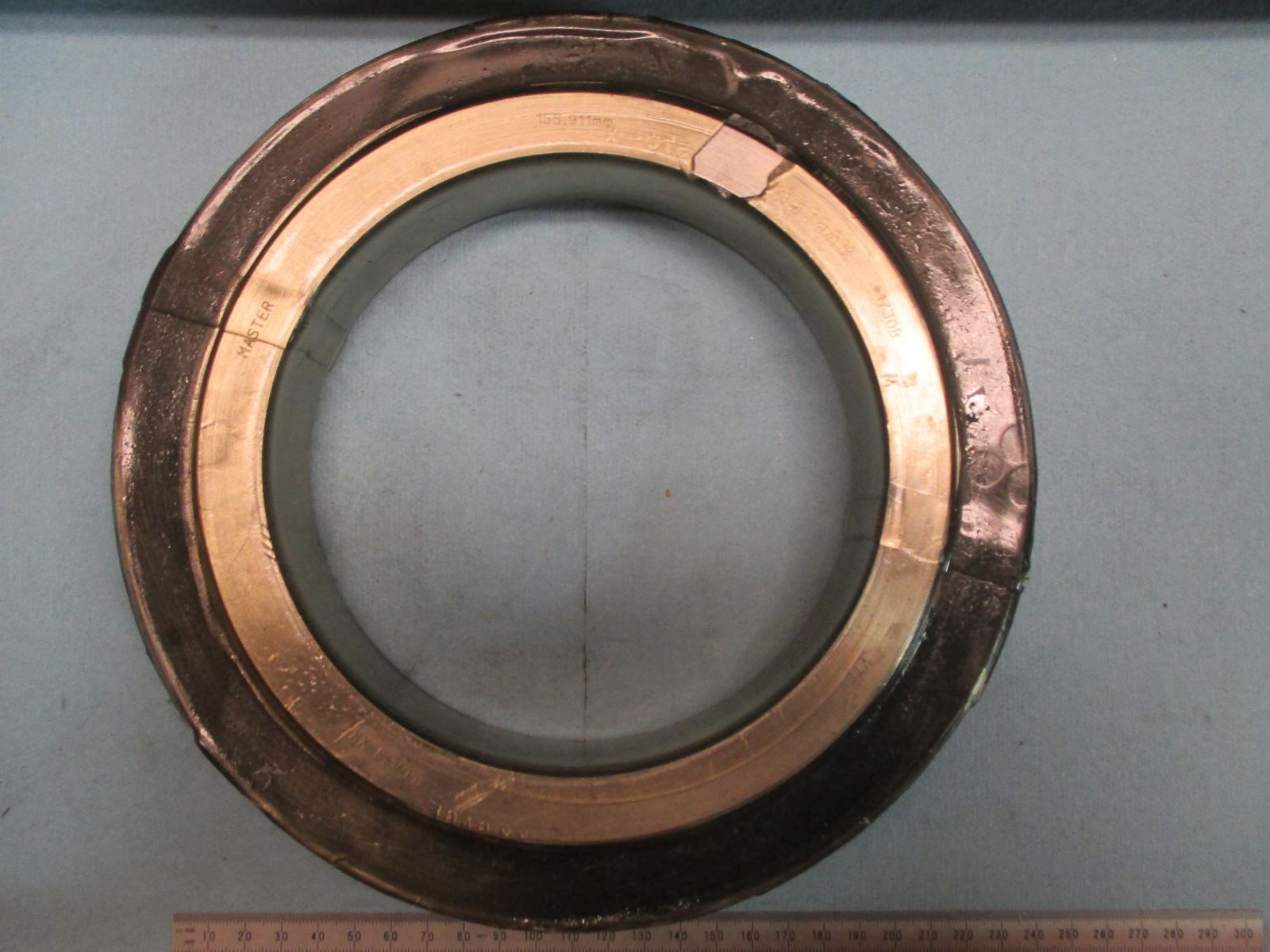 155.911 mm METRIC SETTING RING GAGE SMOOTH/ PLAIN BORE DIAL BORE 6.125