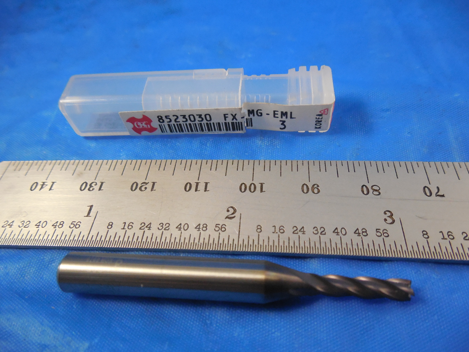 2/" LOC 4-Flute HSS 30° Square End Mill Free US Shipping New 1/" x 1/" x 4.5/" OAL