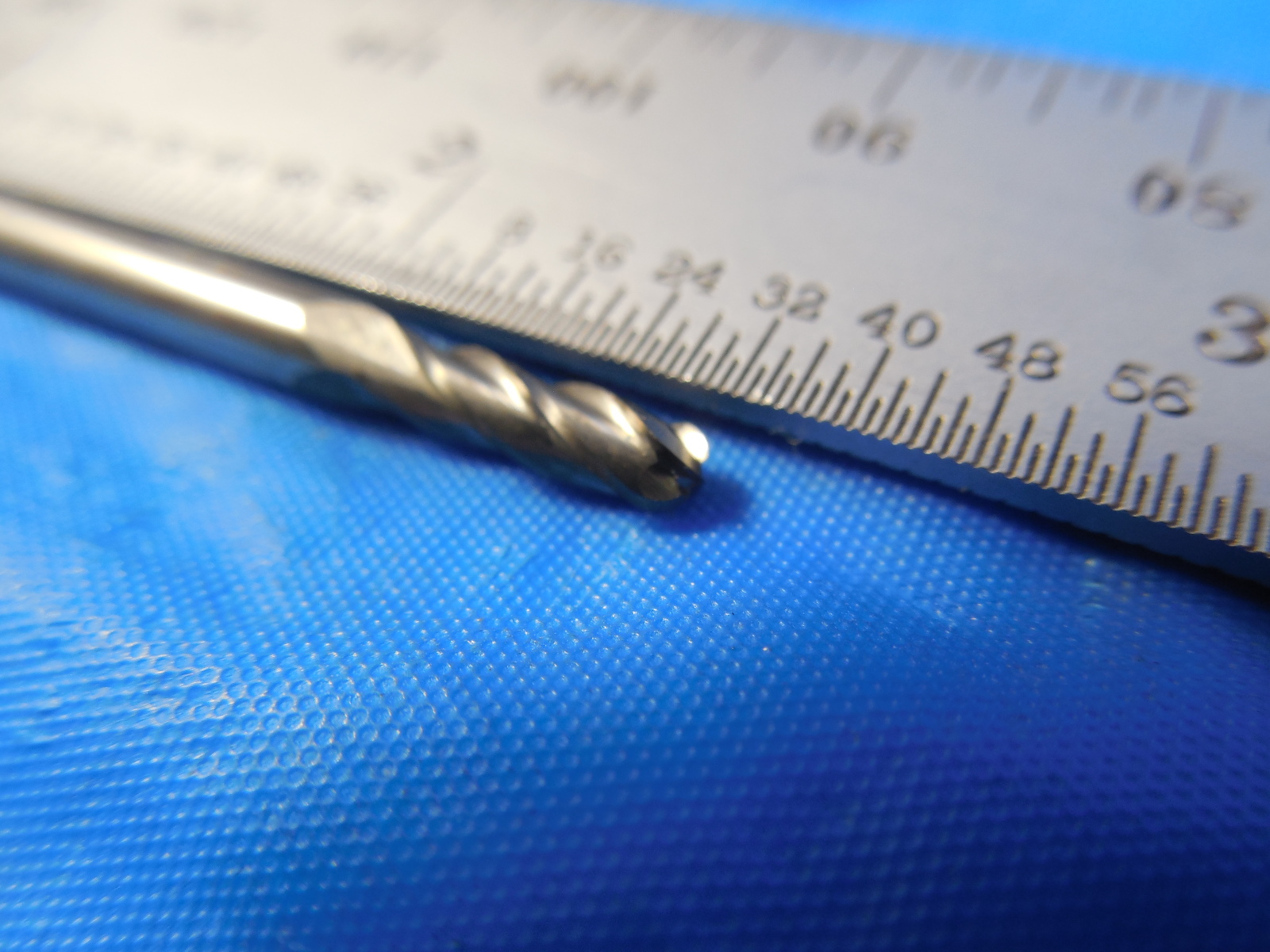 4 Flute Solid Carbide Ball End Mill A... Accupro 7//64/" Diam 3//8/" Length of Cut