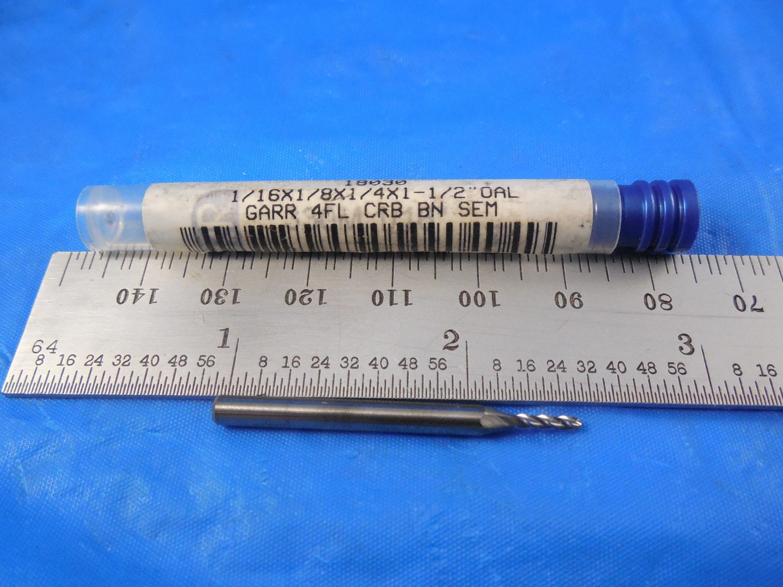 GARR 1/4" STANDARD LENGTH 4 FLUTE BALL END MILL End Mills Business & Industrial CNC