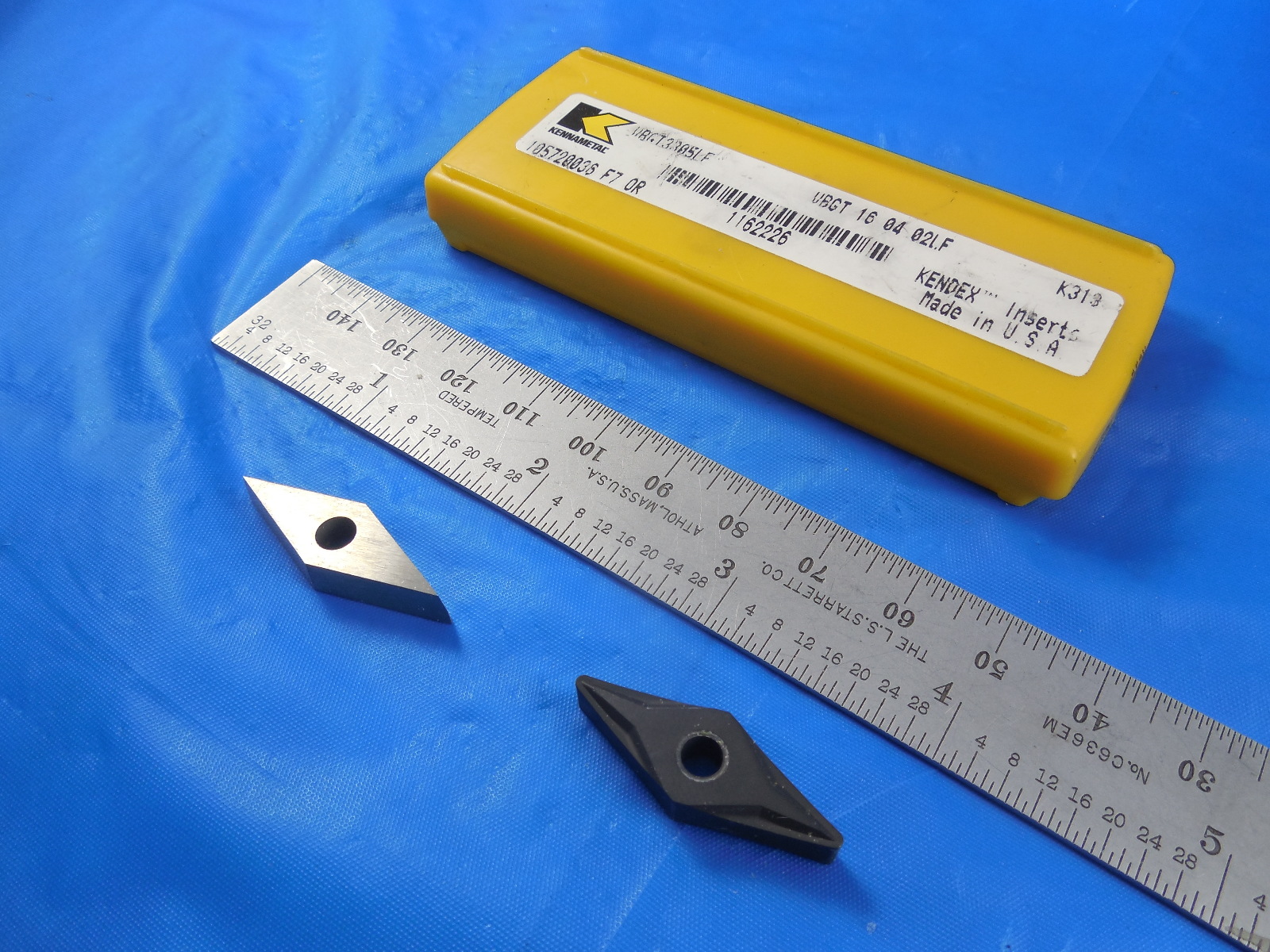 Kennametal VCGR 16 04 02 VPGR 3305 1163325 Carbide Profiling Insert D2