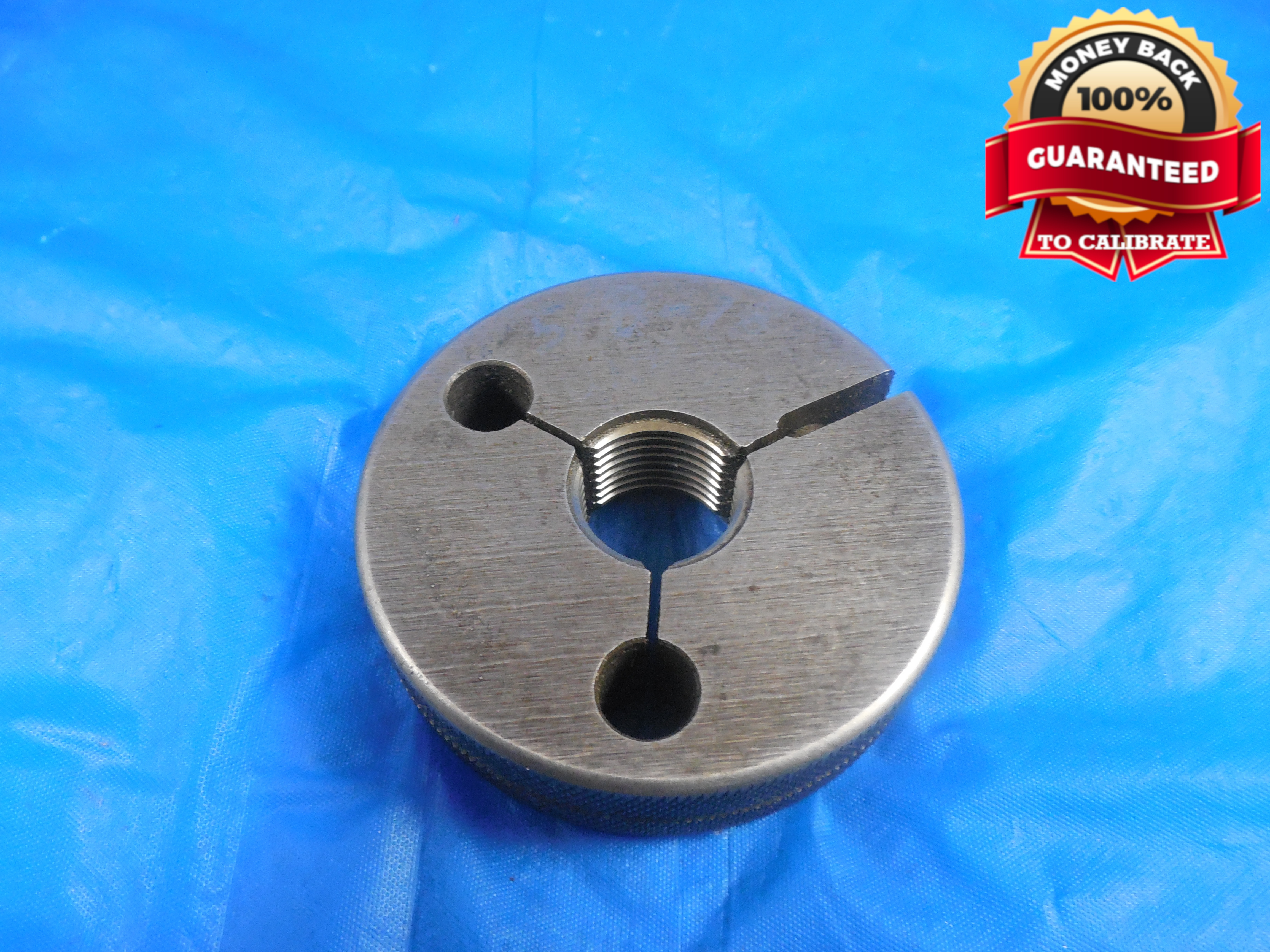 5/8 18 UNF 2A THREAD RING GAGE .625 NO GO ONLY P.D. = .5838 QUALITY 5/8