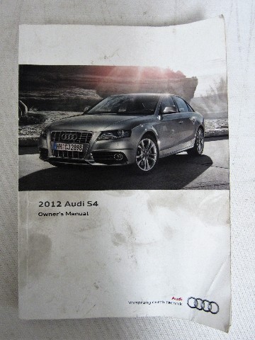 AUDI S4 OWNERS MANUAL PDF