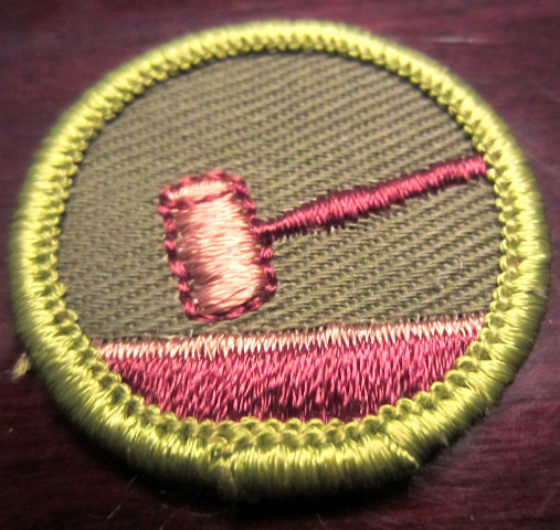 boy scouts public speaking patch merit badge type g cloth back public speaking merit badge