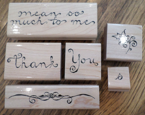 Jrl Design Thank You Mean So Much To Me Set Lot Of 6 Words Wooden Rubber Stamp Dragonfly Whispers jrl-design-thank-you-mean-so-much-to-me-set-lot-of-6-words-wooden-rubber-stamp-dragonfly-whispers