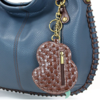 Chala Purse Handbag Leather Hobo Cross Body Convertible Mermaid Blue Bag