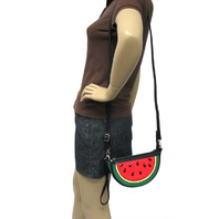 Watermelon Slice Shoulder Crossbody Bag Handbag Purse