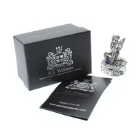 A.E. Williams Pewter Tiny Trinket Wee Box Tooth Fairy Container