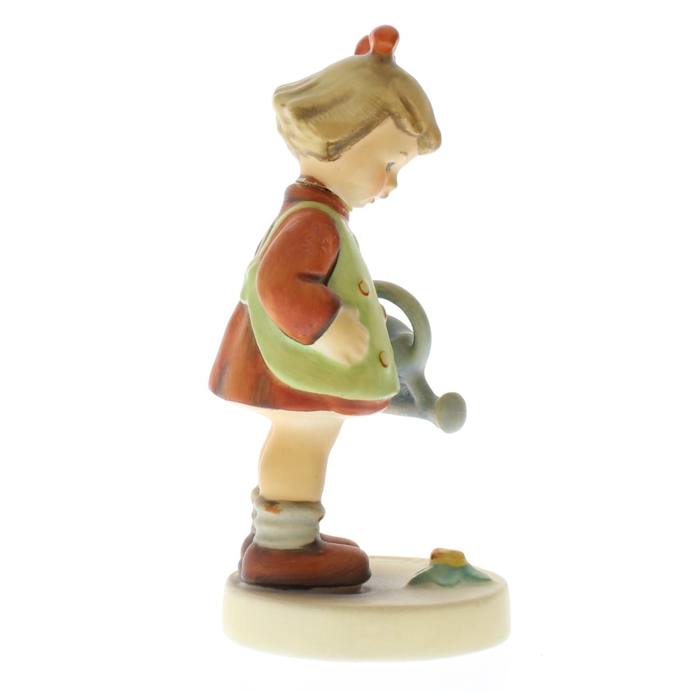 Goebel Hummel Surprise Little Gardener Girl #74 TMK 3 porcelain