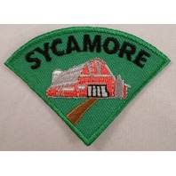 Girl Scout Gs Vintage Uniform Patch Sycamore Barn Wedge Triangle #Gsgr