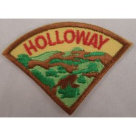 Girl Scout Gs Vintage Uniform Patch Holloway Wedge Triangle #Gsbr