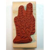 Stampington And Co Wooden Rubber Stamp Rosemary Plant Garden Herb Collection