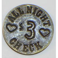 Lillie'S Saloon Hangtown California Screw Brothel Token Good All Night