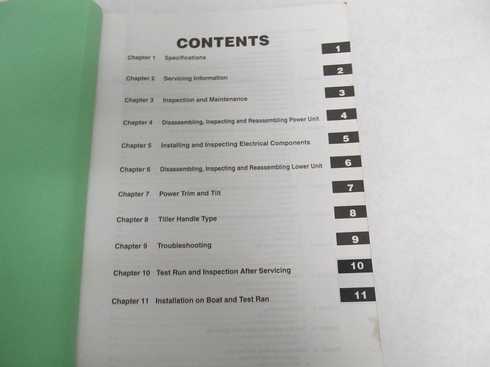 ... 003-21050-0 Outboard Shop Service Manual for Tohatsu TLDI 50 ...