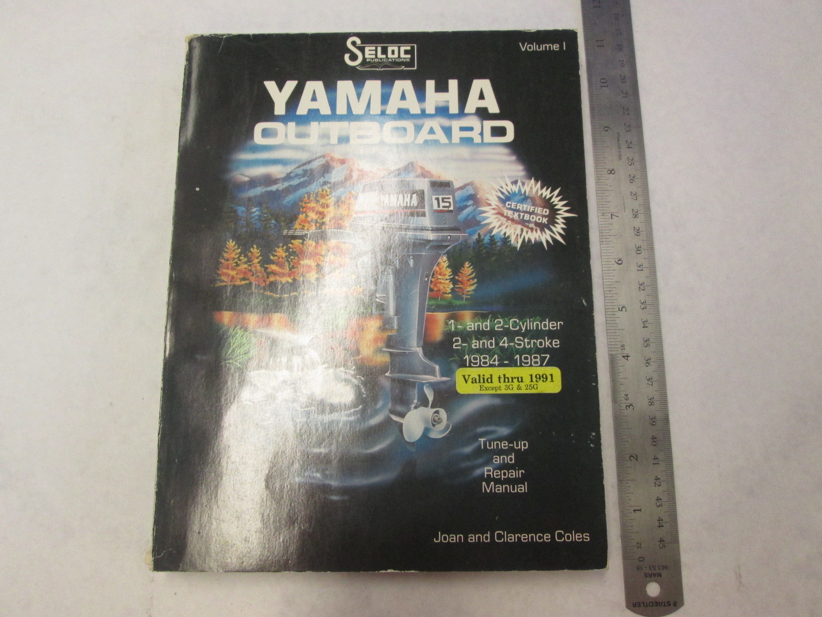 1984-1987 Seloc Yamaha Outboard Service Manual 1 & 2 Cyl 2 & 4 Stroke Volume I