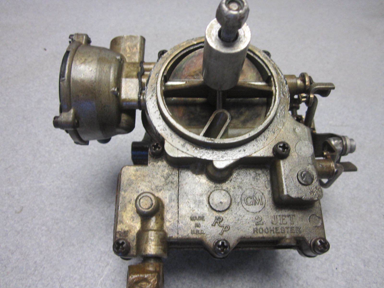 980528 772833 OMC 120-165 Hp Stringer Rochester 2 Barrel Carb Carburetor
