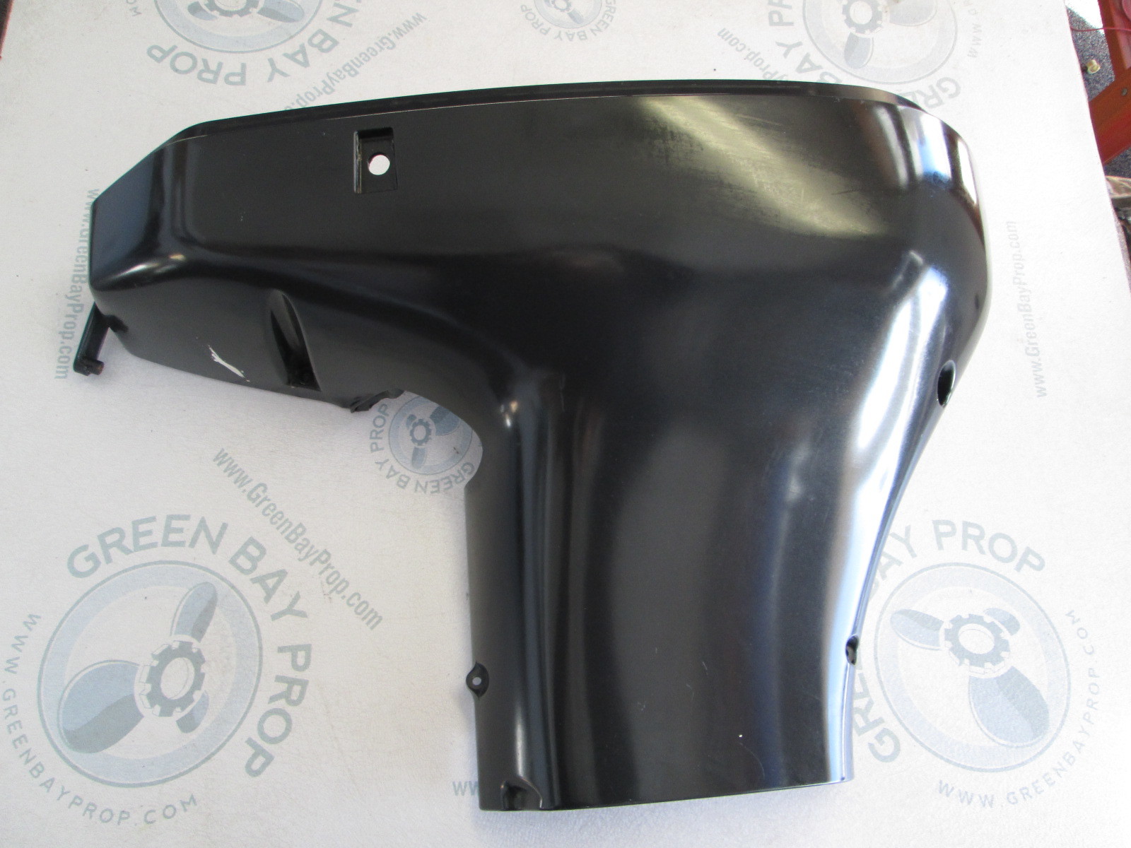 438487 Evinrude Johnson Ficht Port Grey Outboard Lower Engine Cowling 90-175 Hp