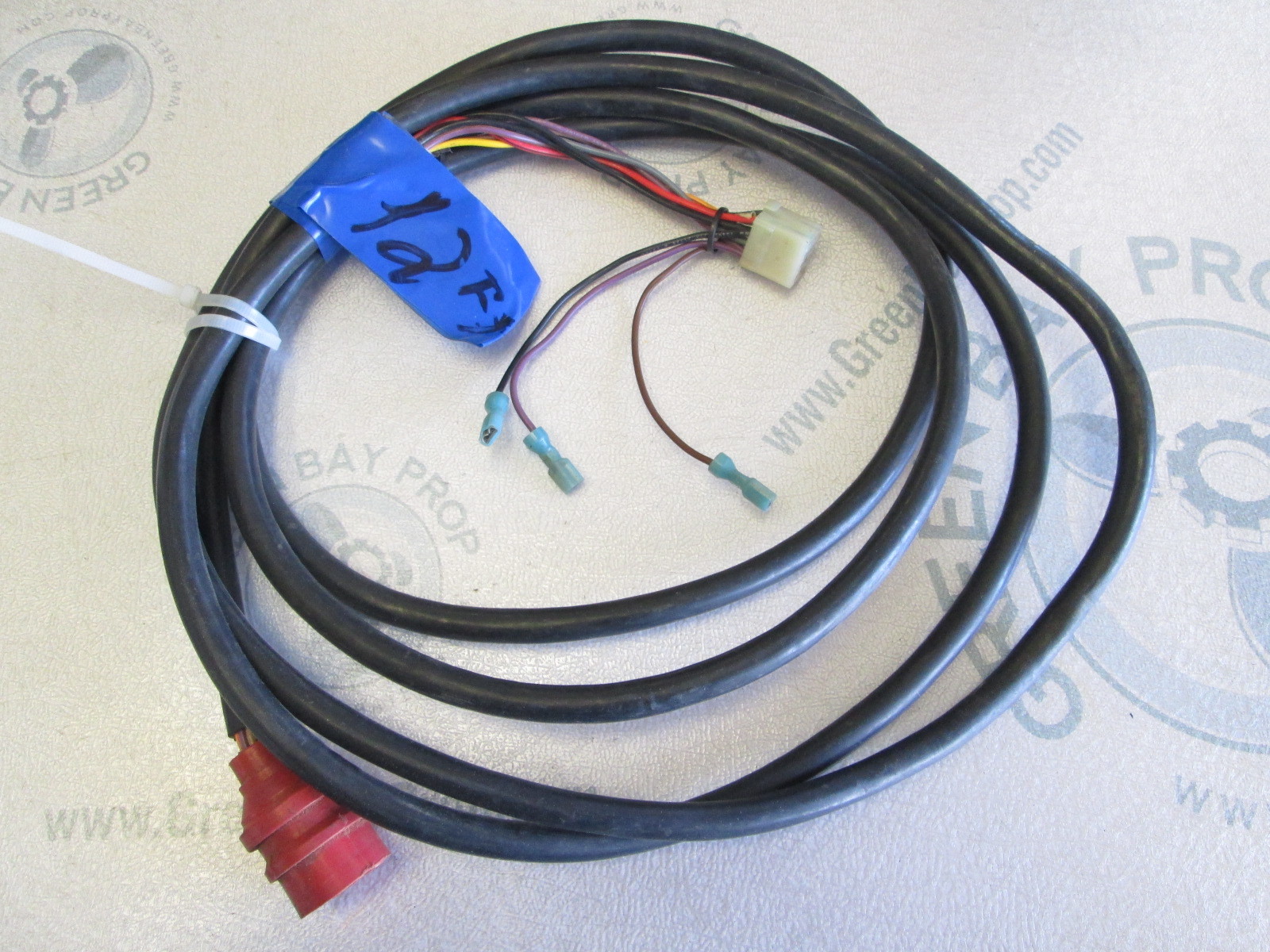 12 Ft Red Plug 8 Pin Hole Wire Harness Evinrude Johnson