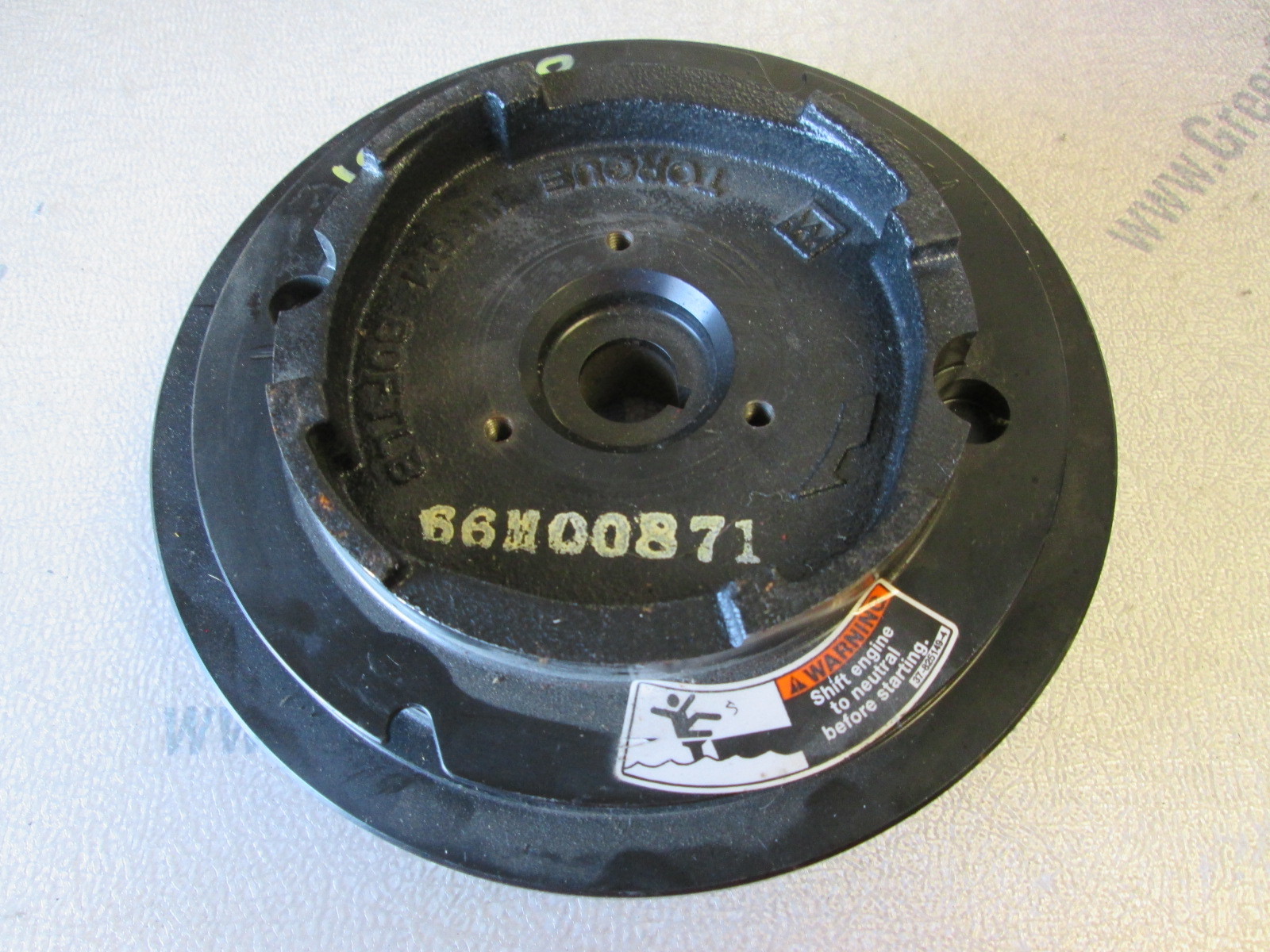 856031, 66M0008, 66M00 Mercury flywheel Green Bay Propeller & Marine