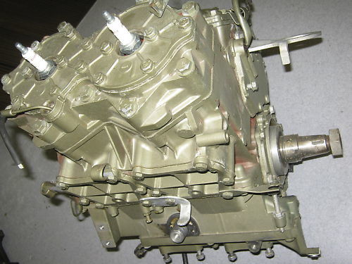 Johnson Evinrude V4 100 HP PowerHead Engine Motor 1972