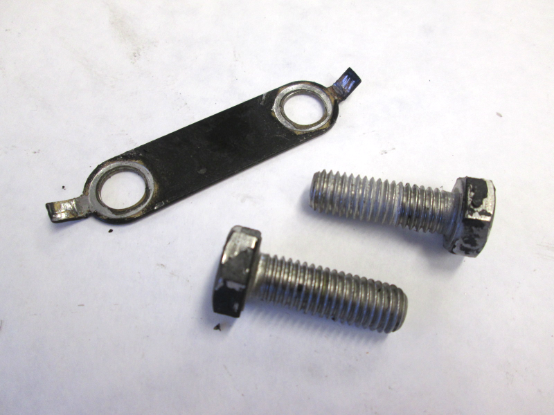 14-816669F 1 14-8M0009820 Mercury Tab Washer w/ Bolts Outboard