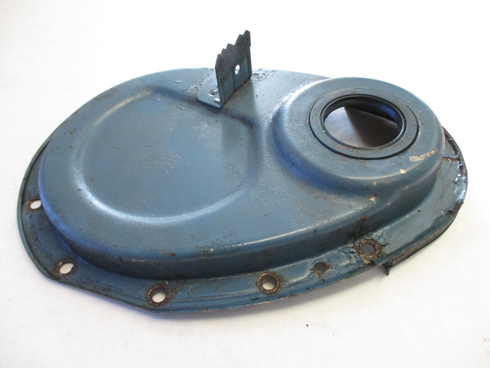 14050642 OMC Chevy Stringer V6 V8 Timing Chain Cover Crankshaft Top