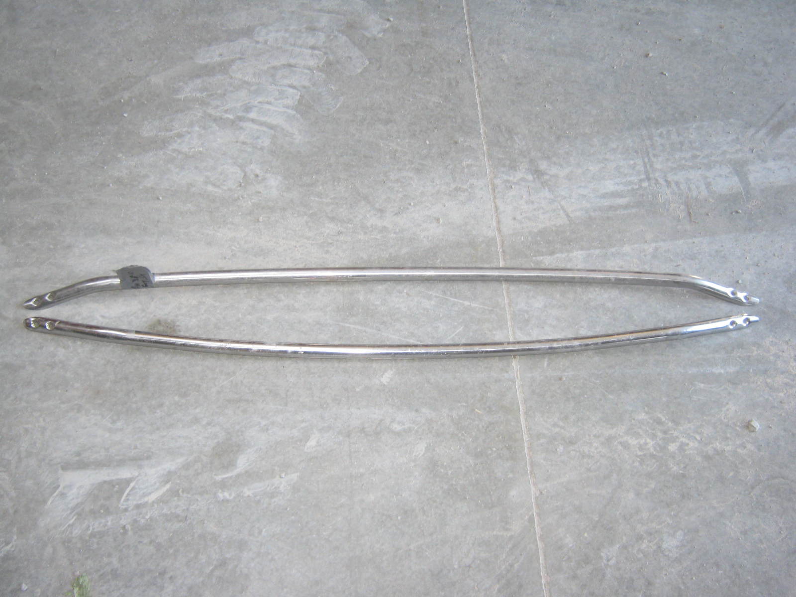 Stainless Steel Boat Grab Hand Rails 45" X 0" to 1.5"