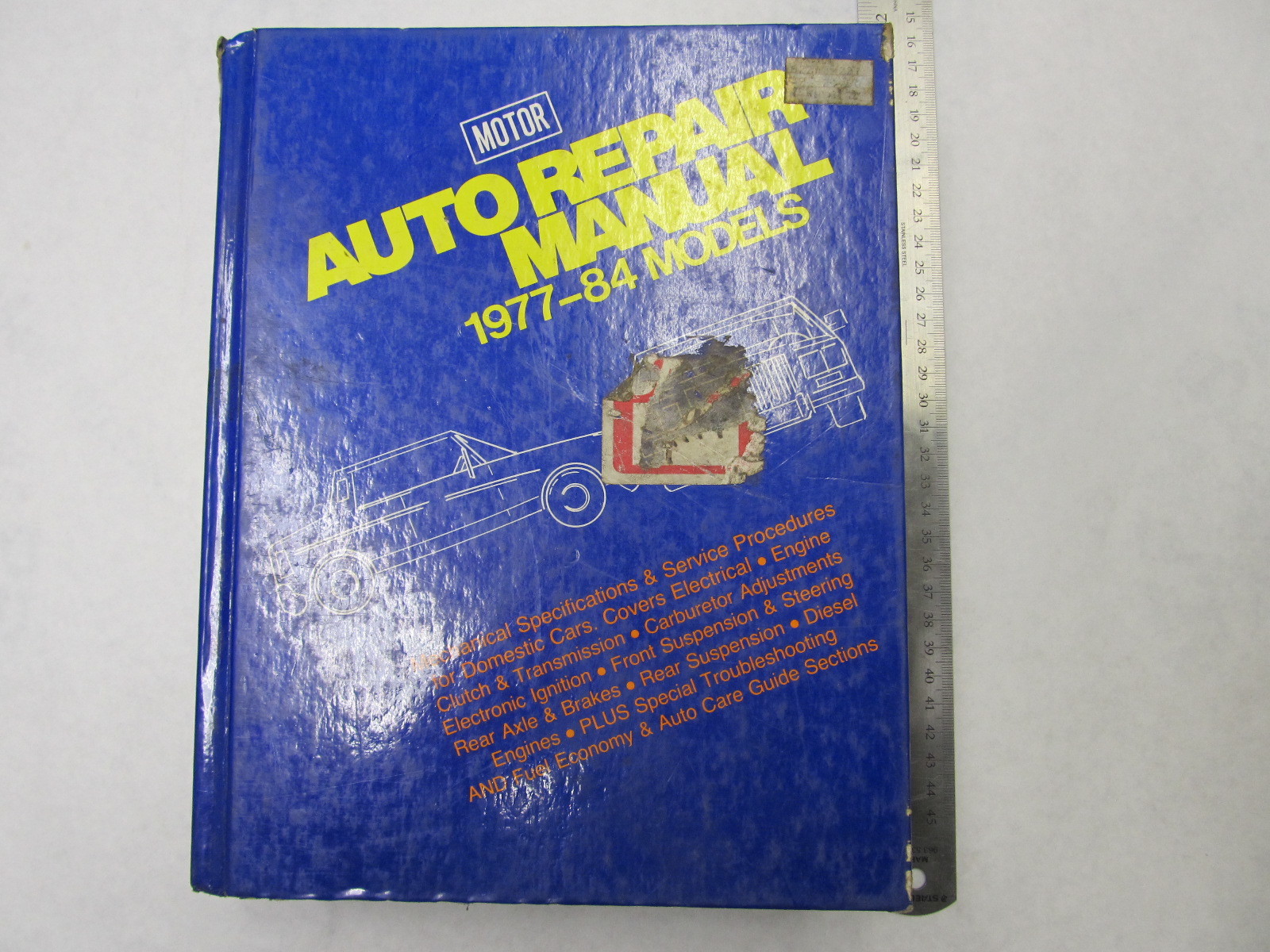 1983 Motor Auto Repair Manual 47th Edition 1977-1984