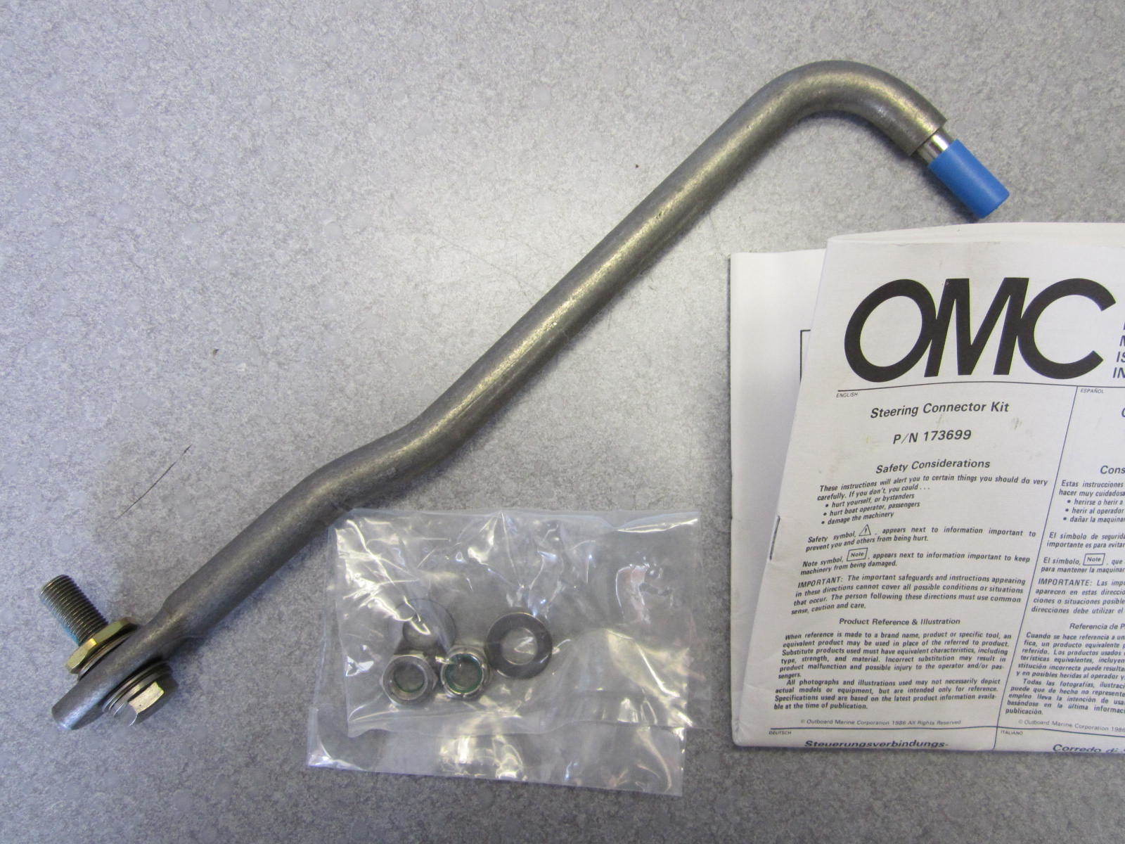 Evinrude/Johnson/OMC Steering Link Arm Kit 173699