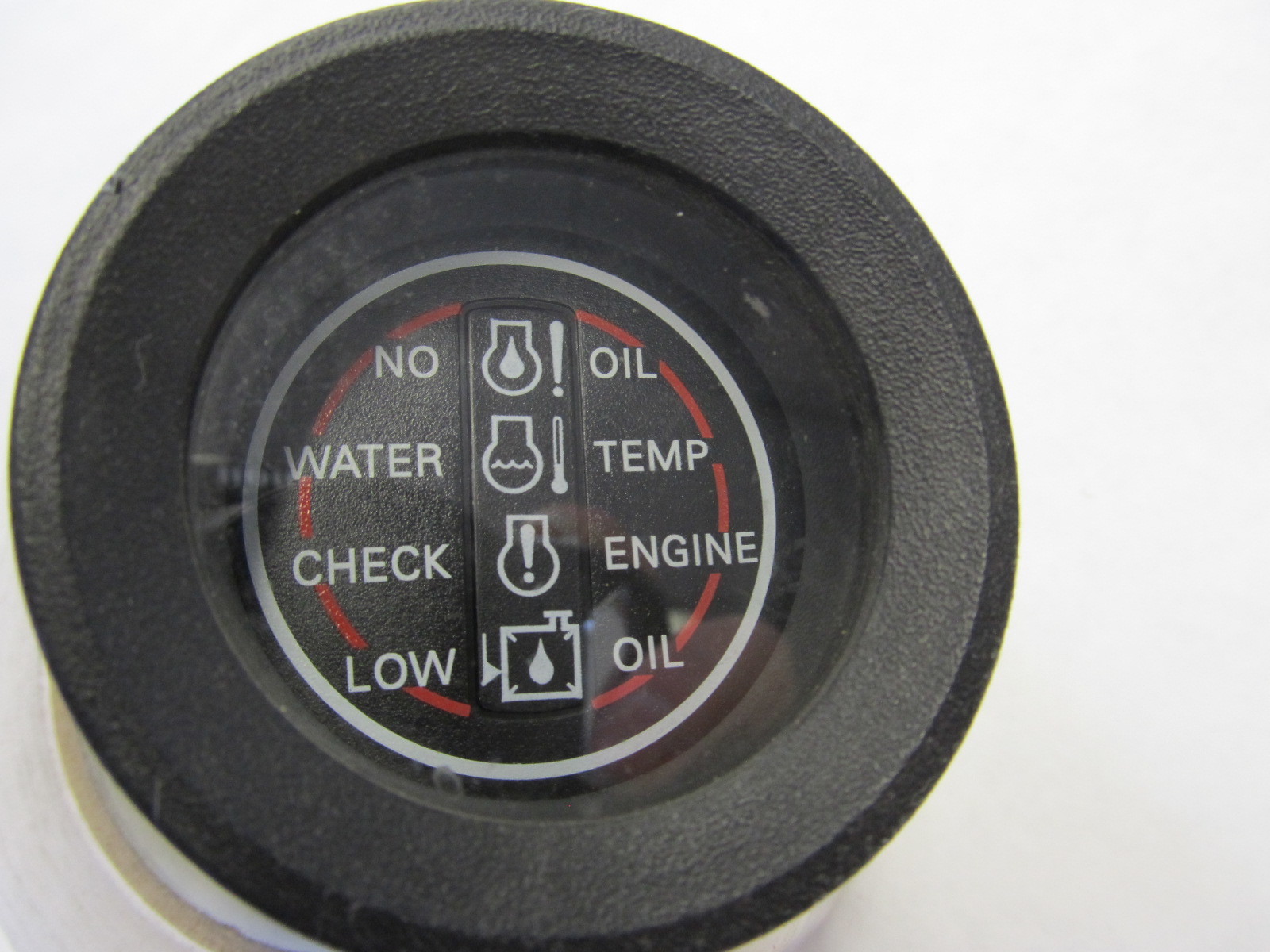 176319 177046 OEM OMC Black 2" System Check Gauge Green Bay Propeller