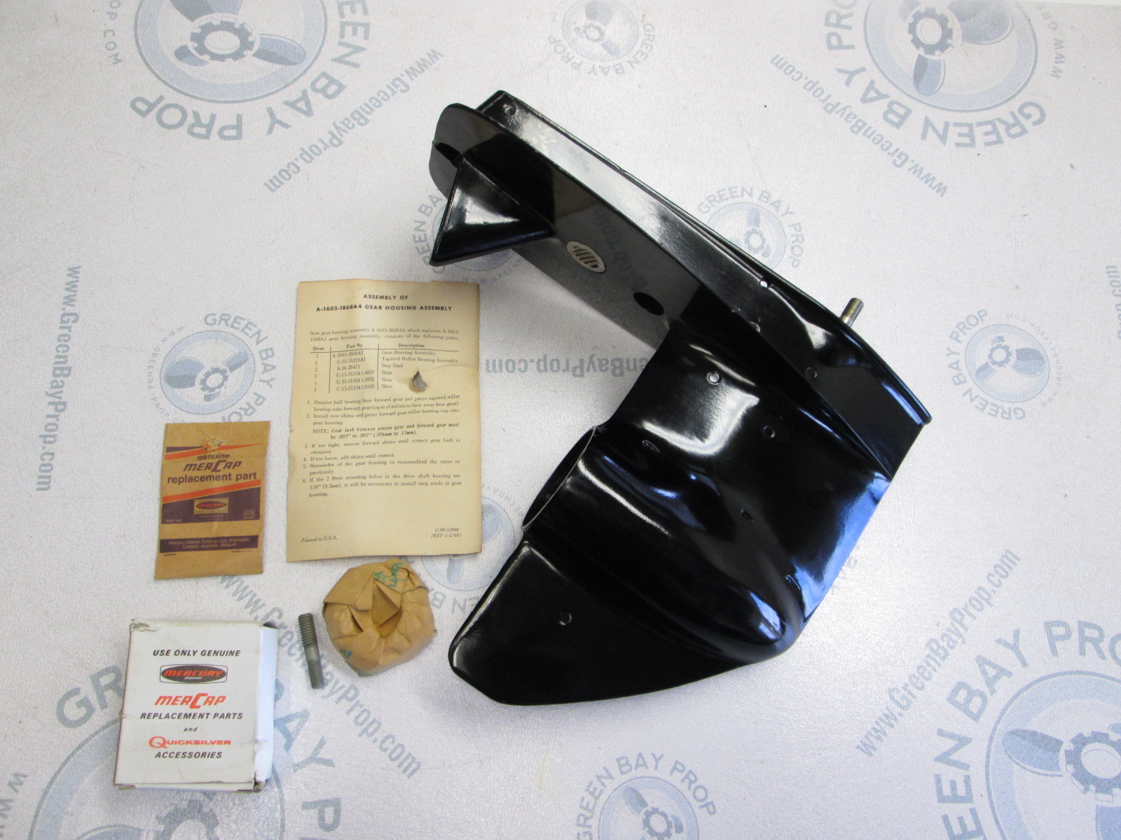 1603-1868A4 Mercury Mark 55A 58E Outboard Lower Gear Housing Kit