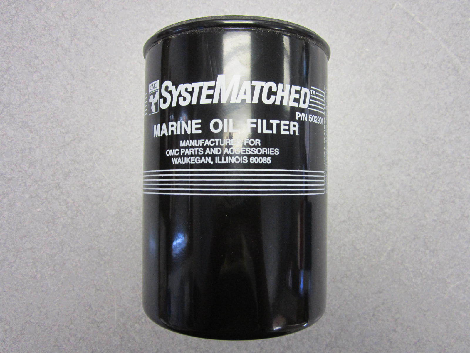 OMC Boat Marine Oil Filter 502901 Green Bay Propeller & Marine LLC