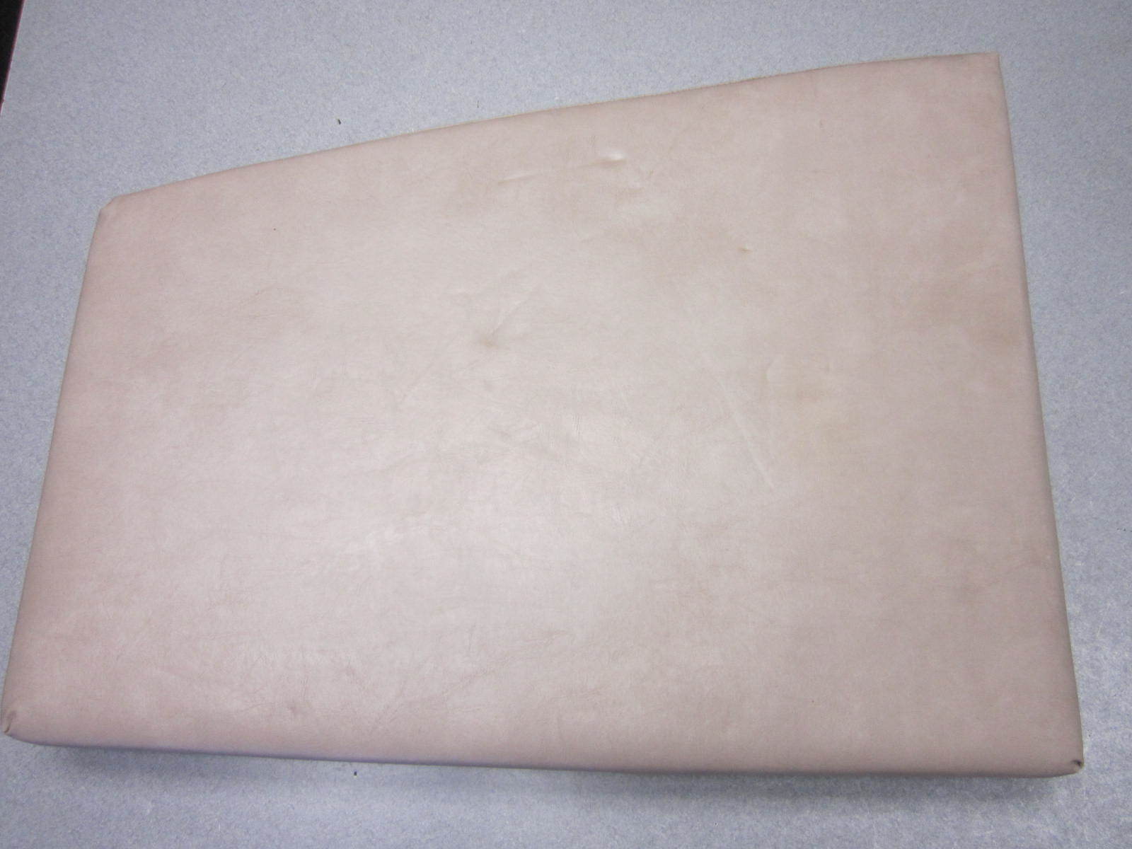 1985 Bayliner Capri Cuddy Cabin Tan Boat Bow Side Seat Cushion Green